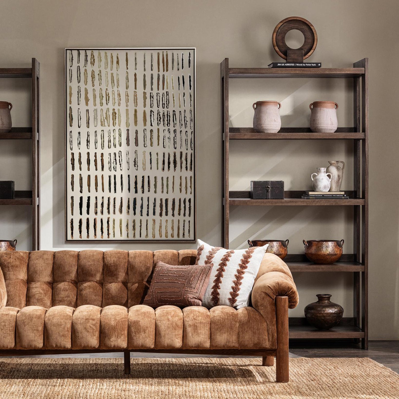 Marine Bookshelf - Cocoa Brown