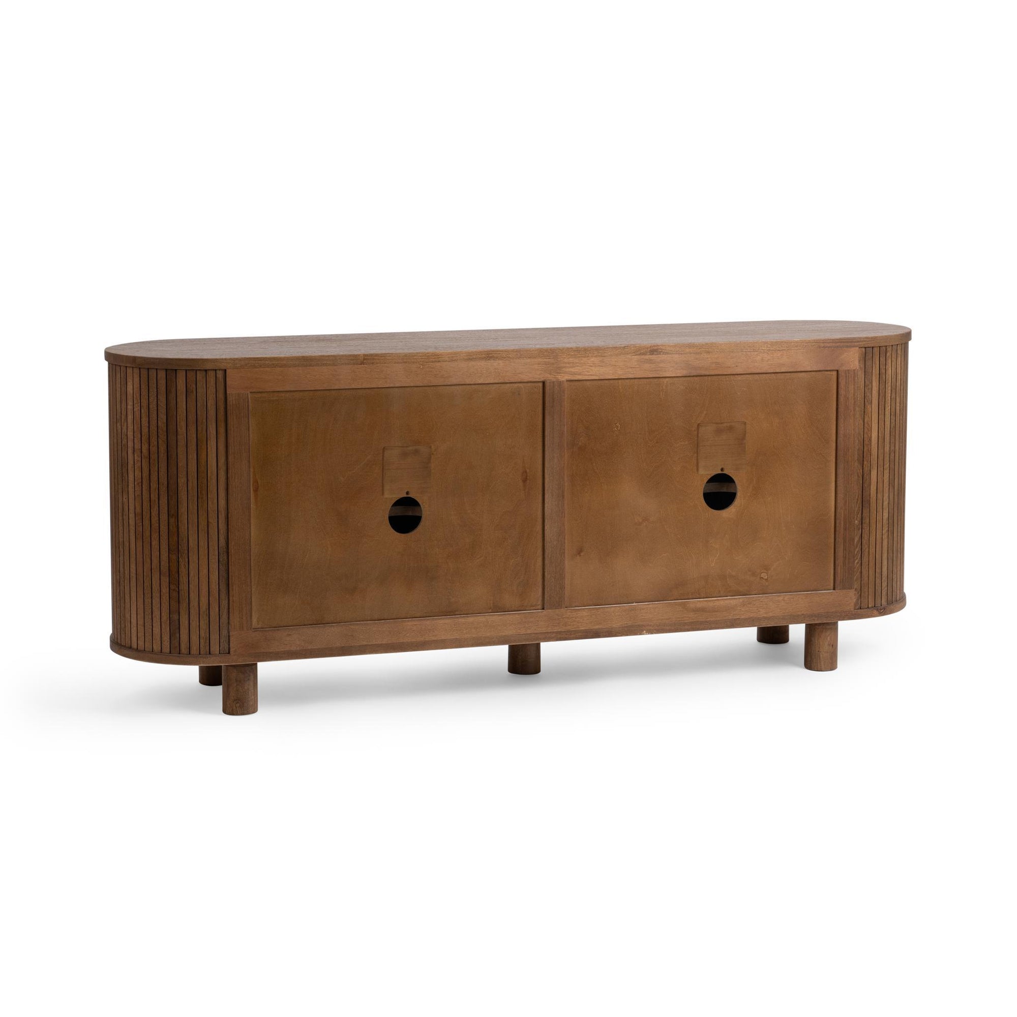 Lyle 4 Door Cabinet - Artisan Brown