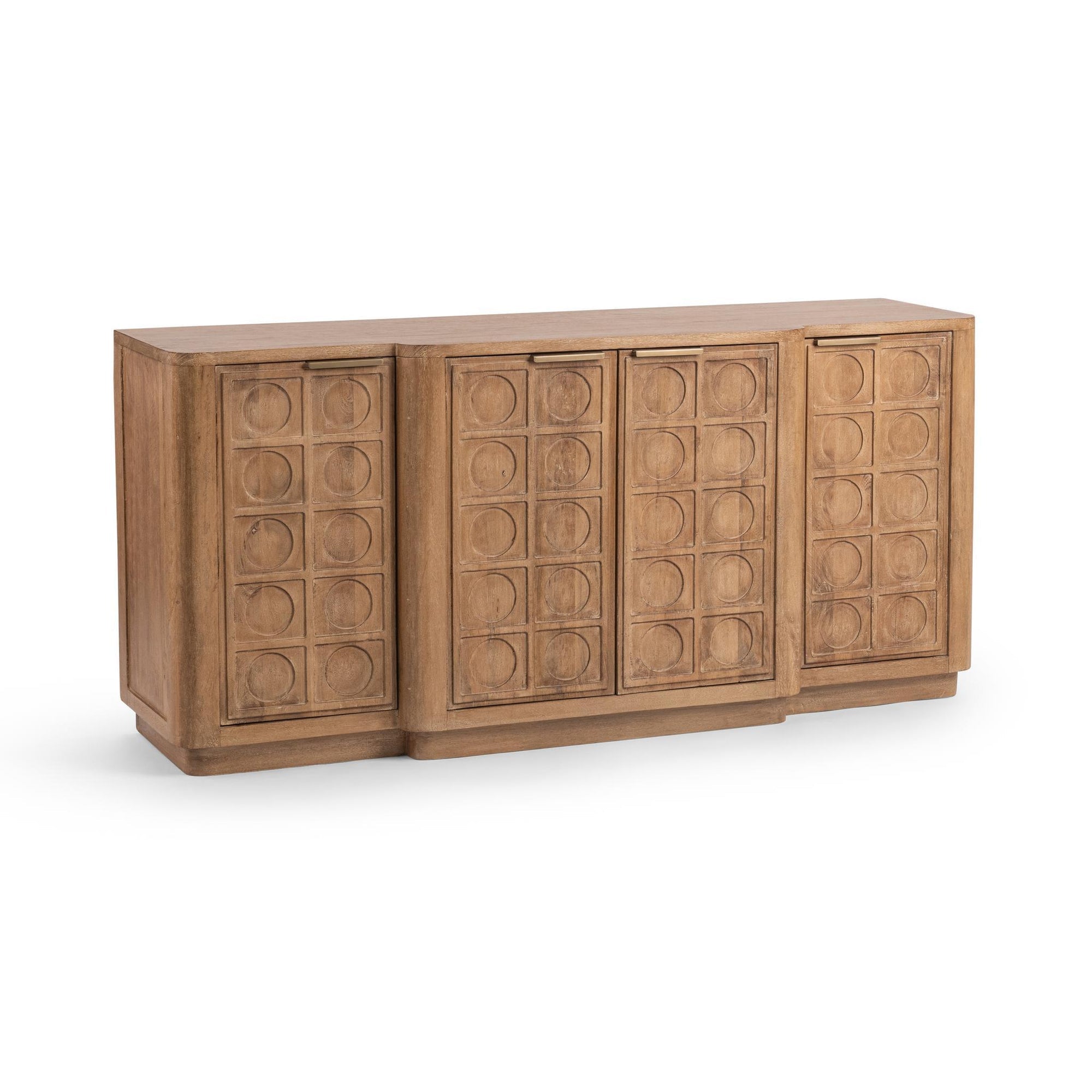 Cleveland 4 Door Cabinet - Santy Taupe