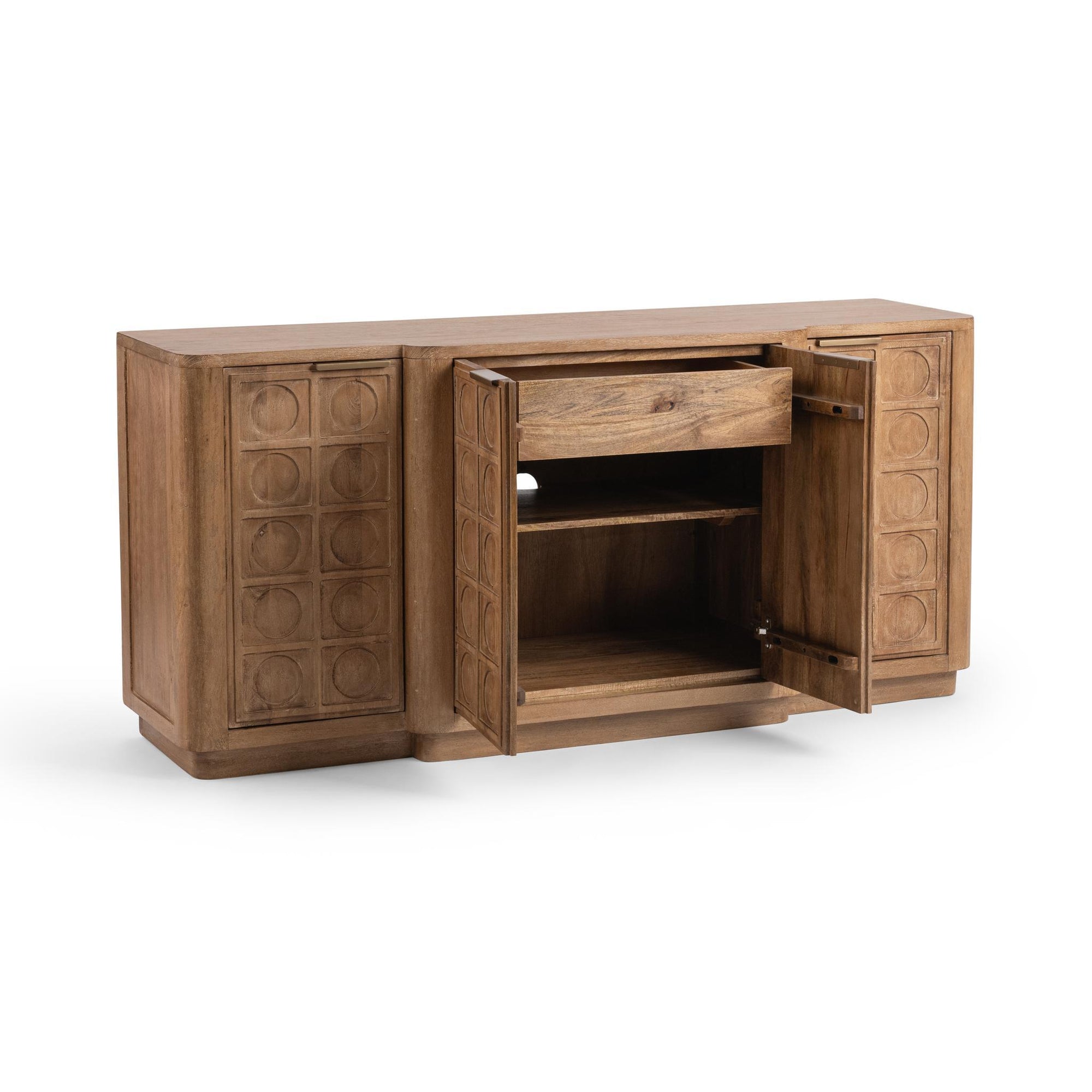 Cleveland 4 Door Cabinet - Santy Taupe
