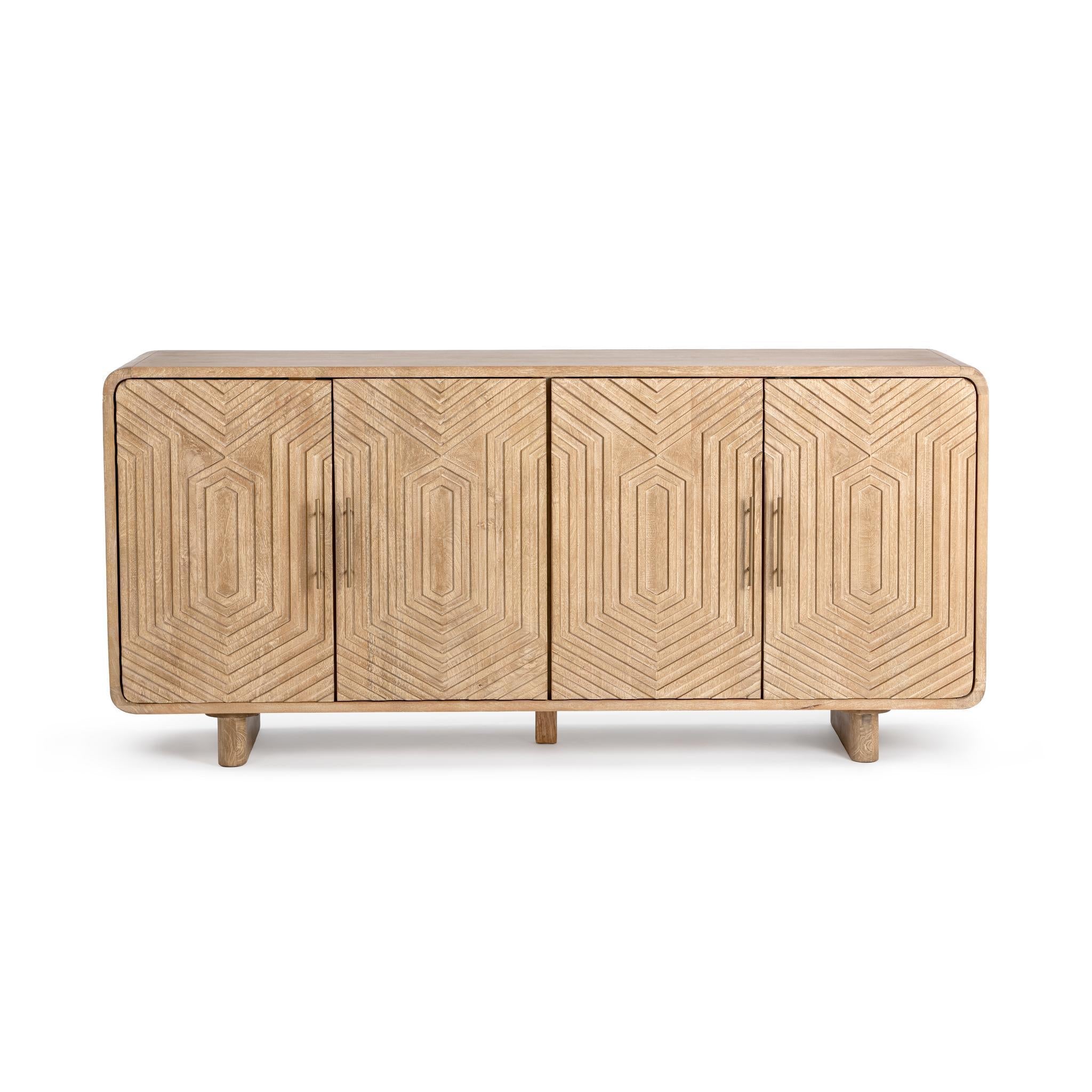 Holmes 4 Door Buffet - Dune Clay