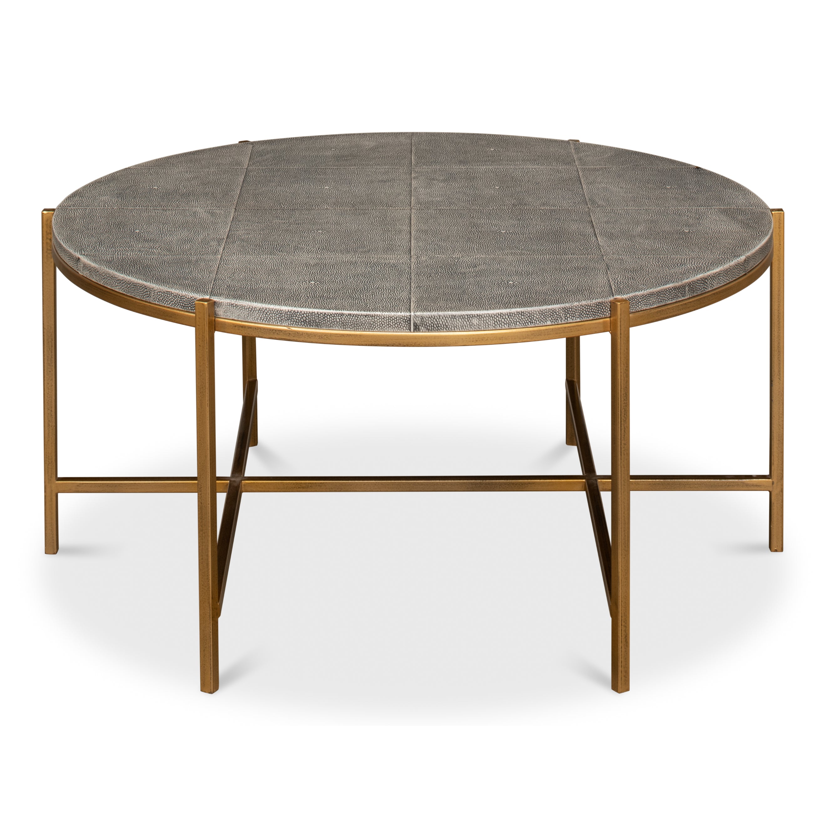 Grey Shagreen Coffee Table