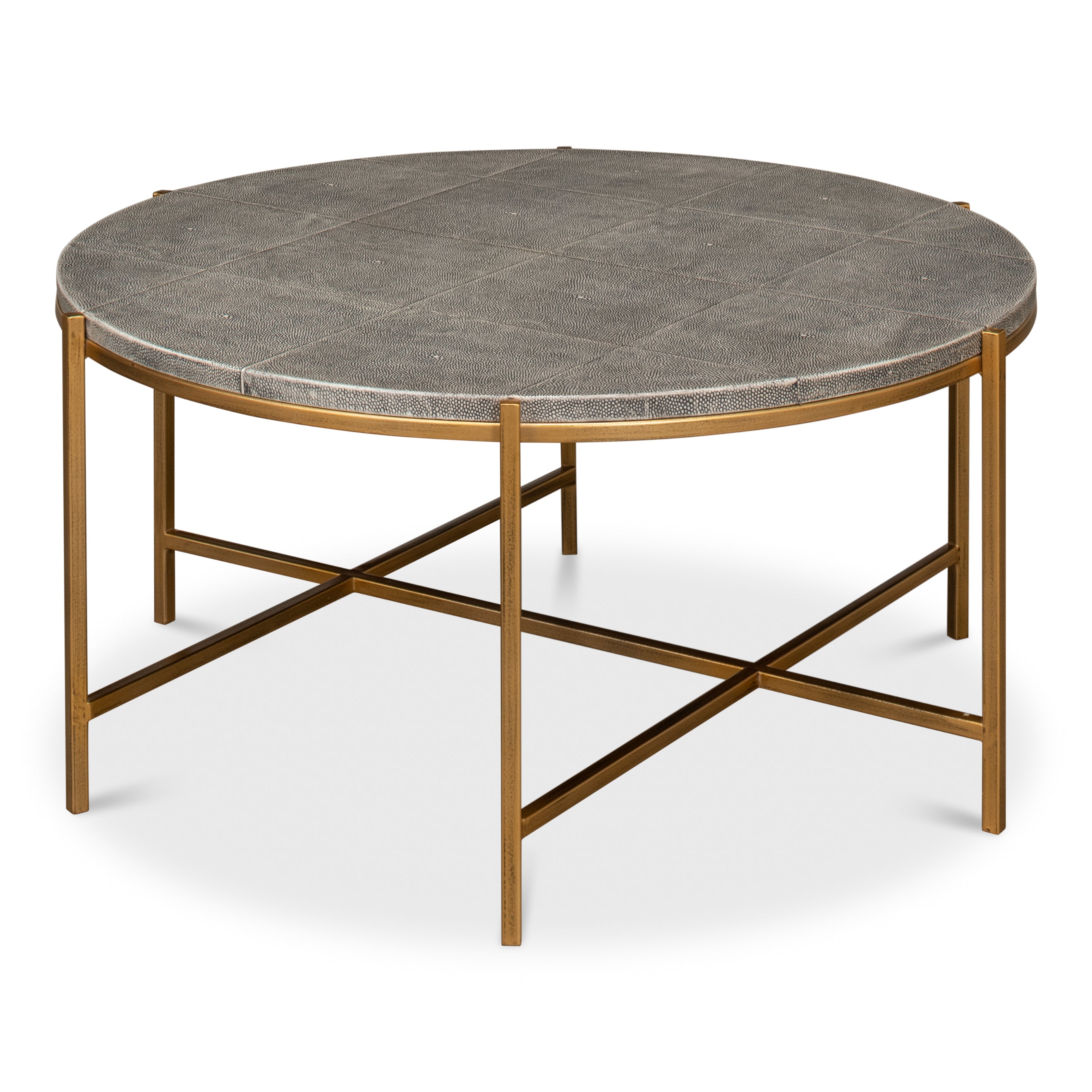 Grey Shagreen Coffee Table