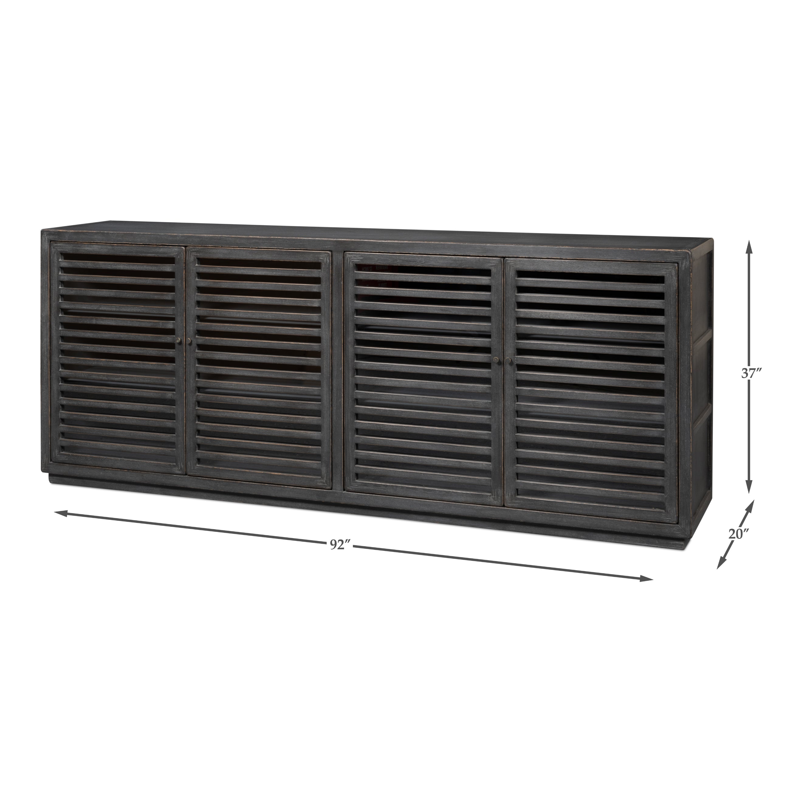 St Lucia Sideboard with Solid Sides