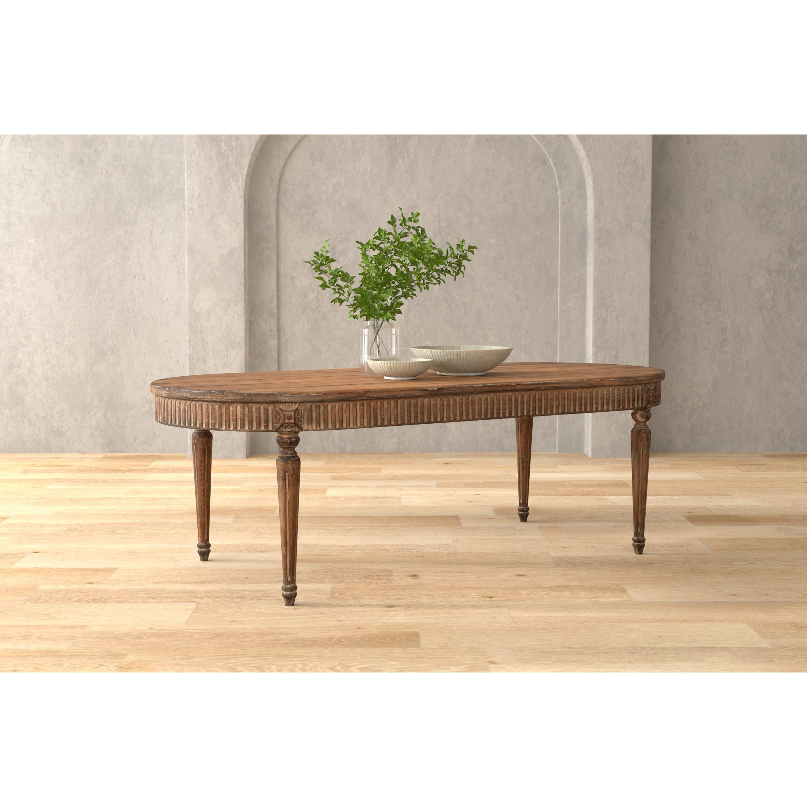 French Antique Reproduction Dining Table