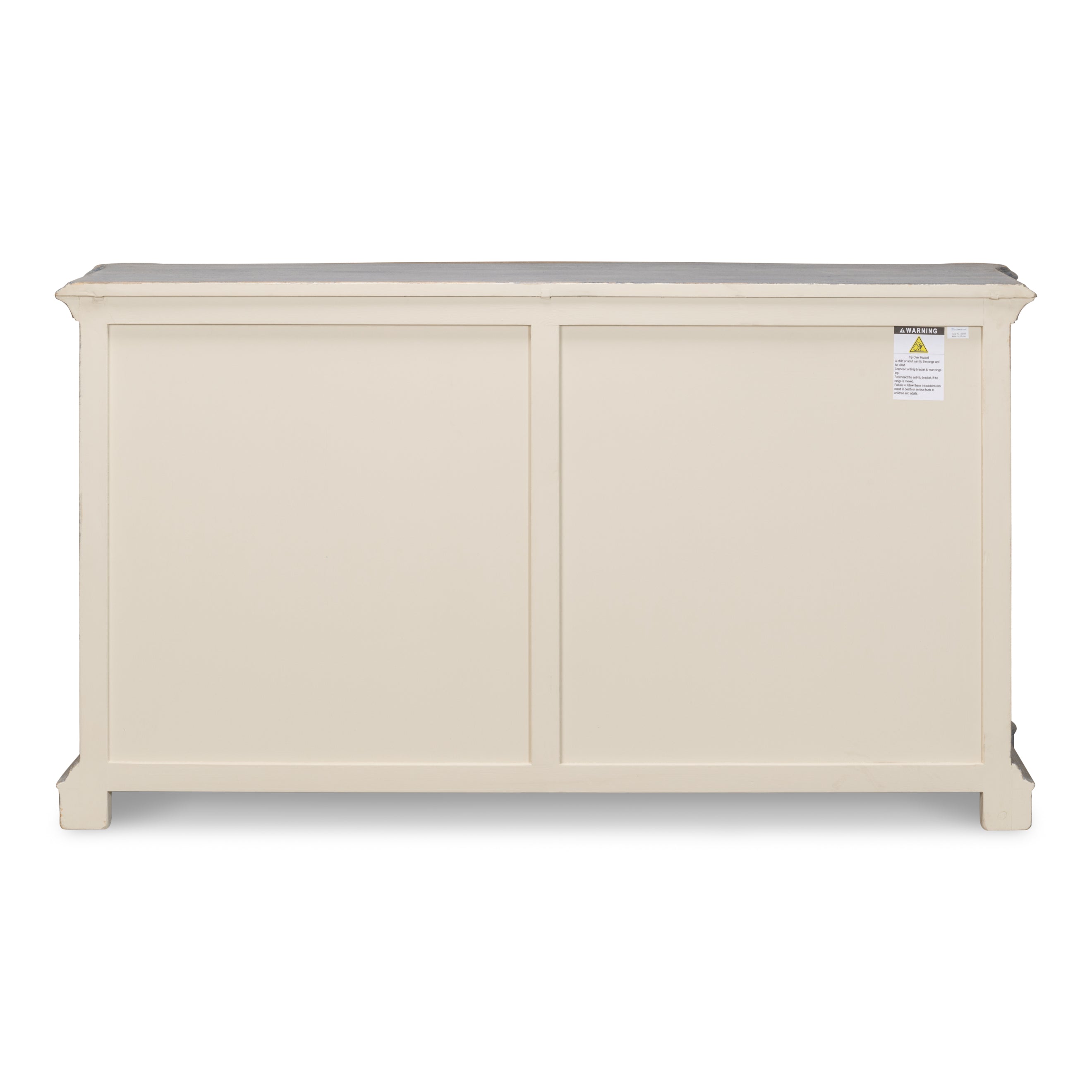 Columns Bowfront Sideboard - Blue