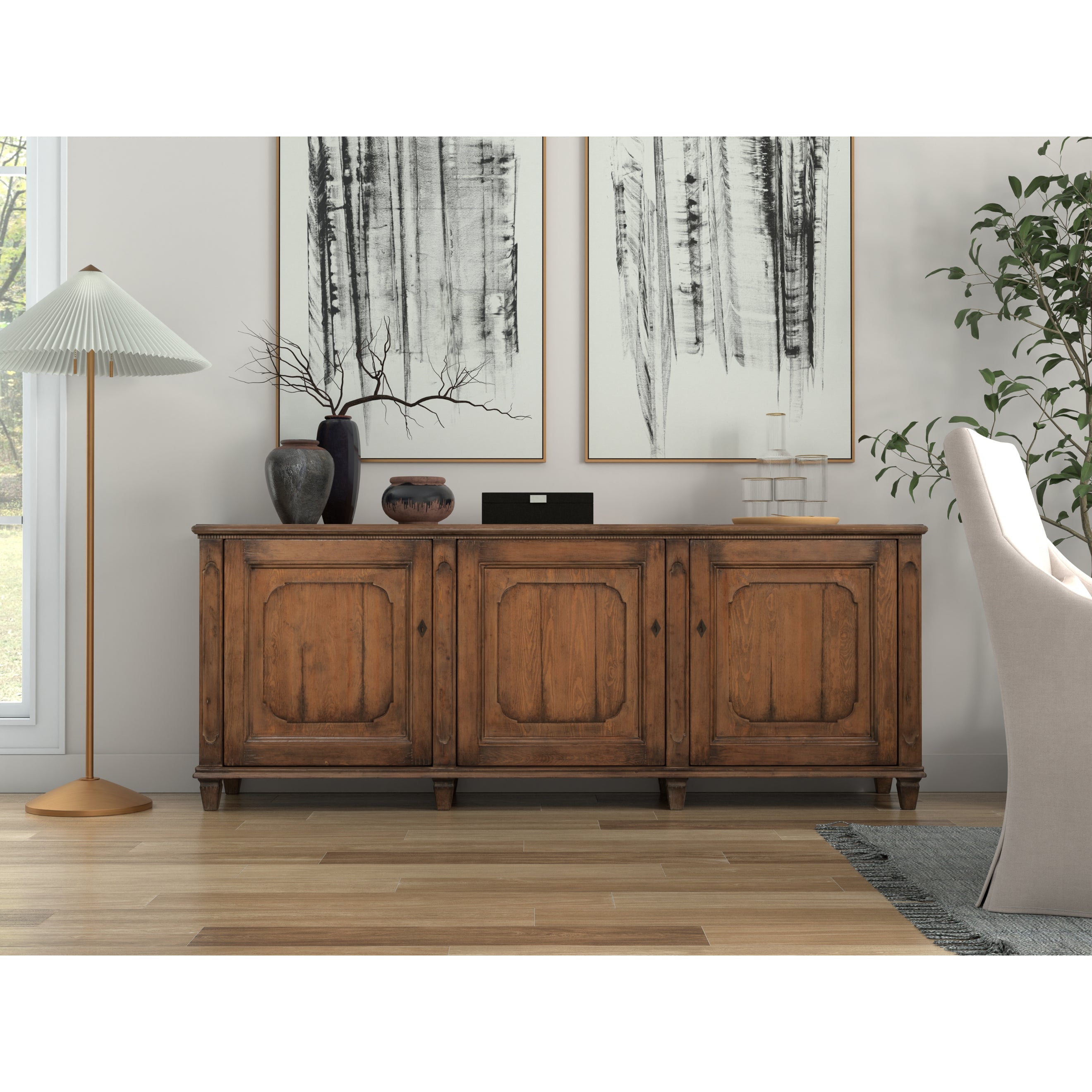 French Country Sideboard - Old Pine Stain