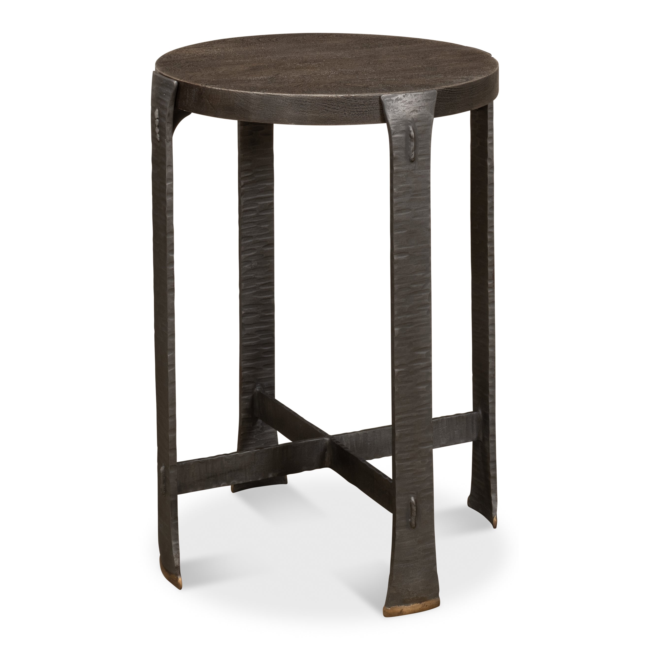 Forged Slats Side Table