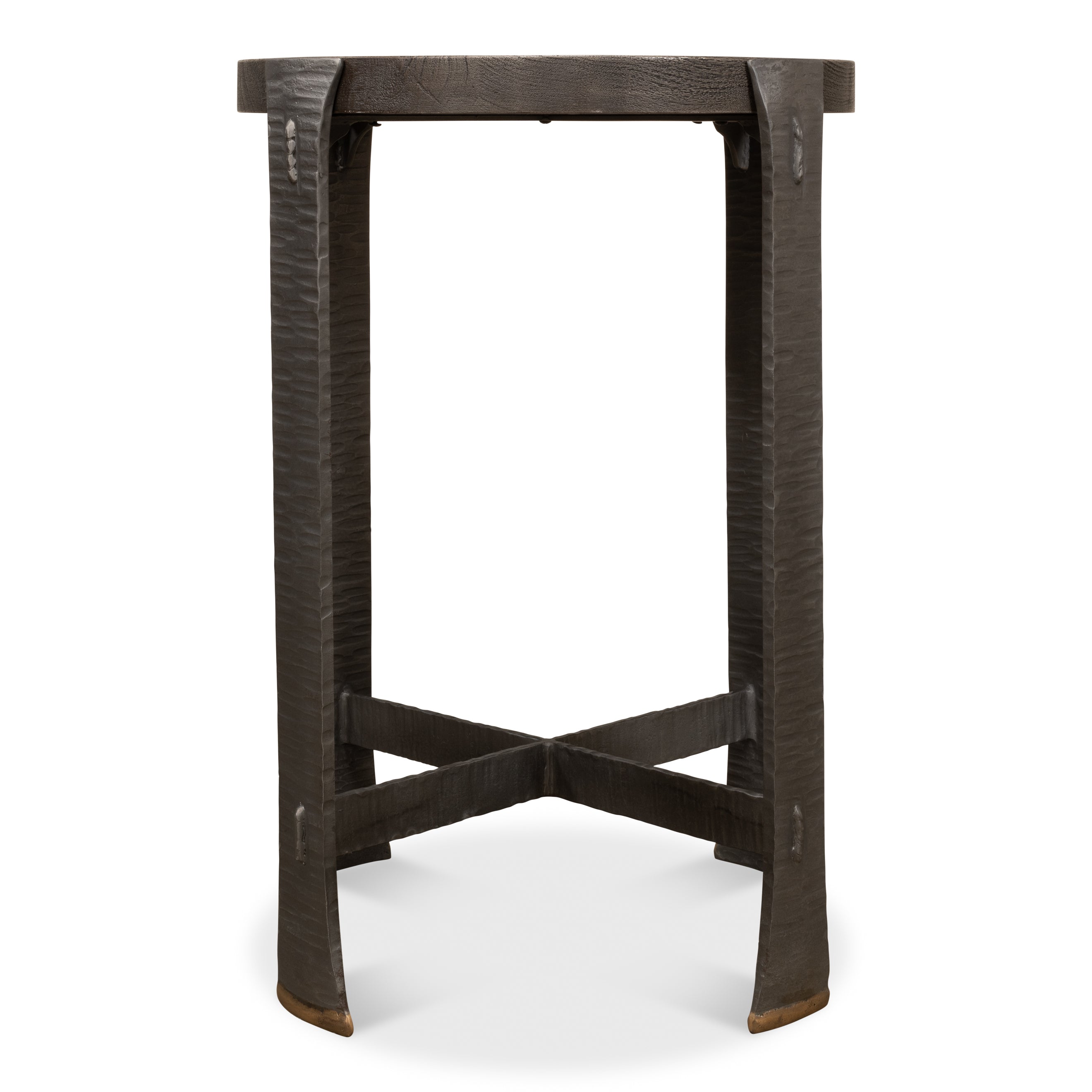 Forged Slats Side Table