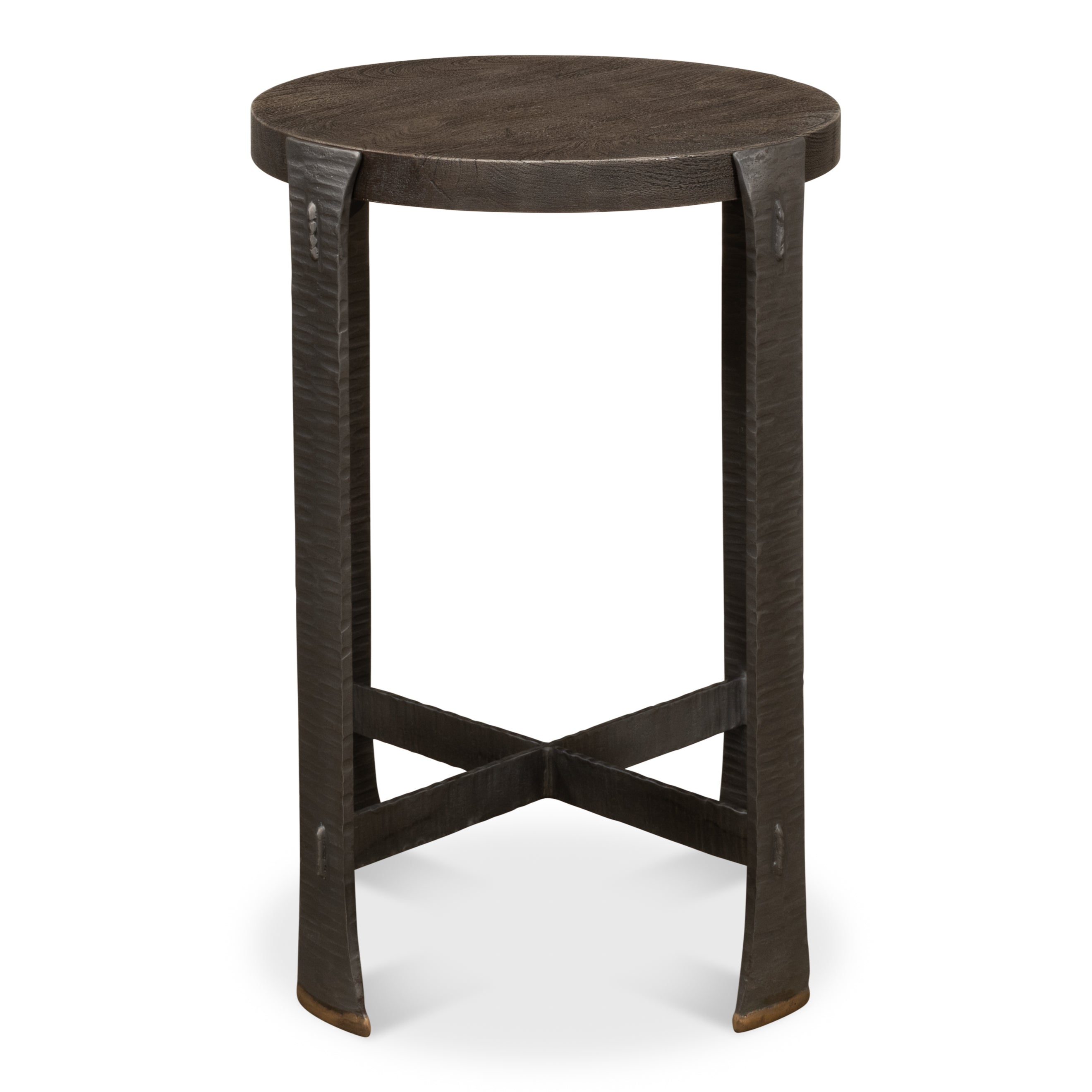 Forged Slats Side Table