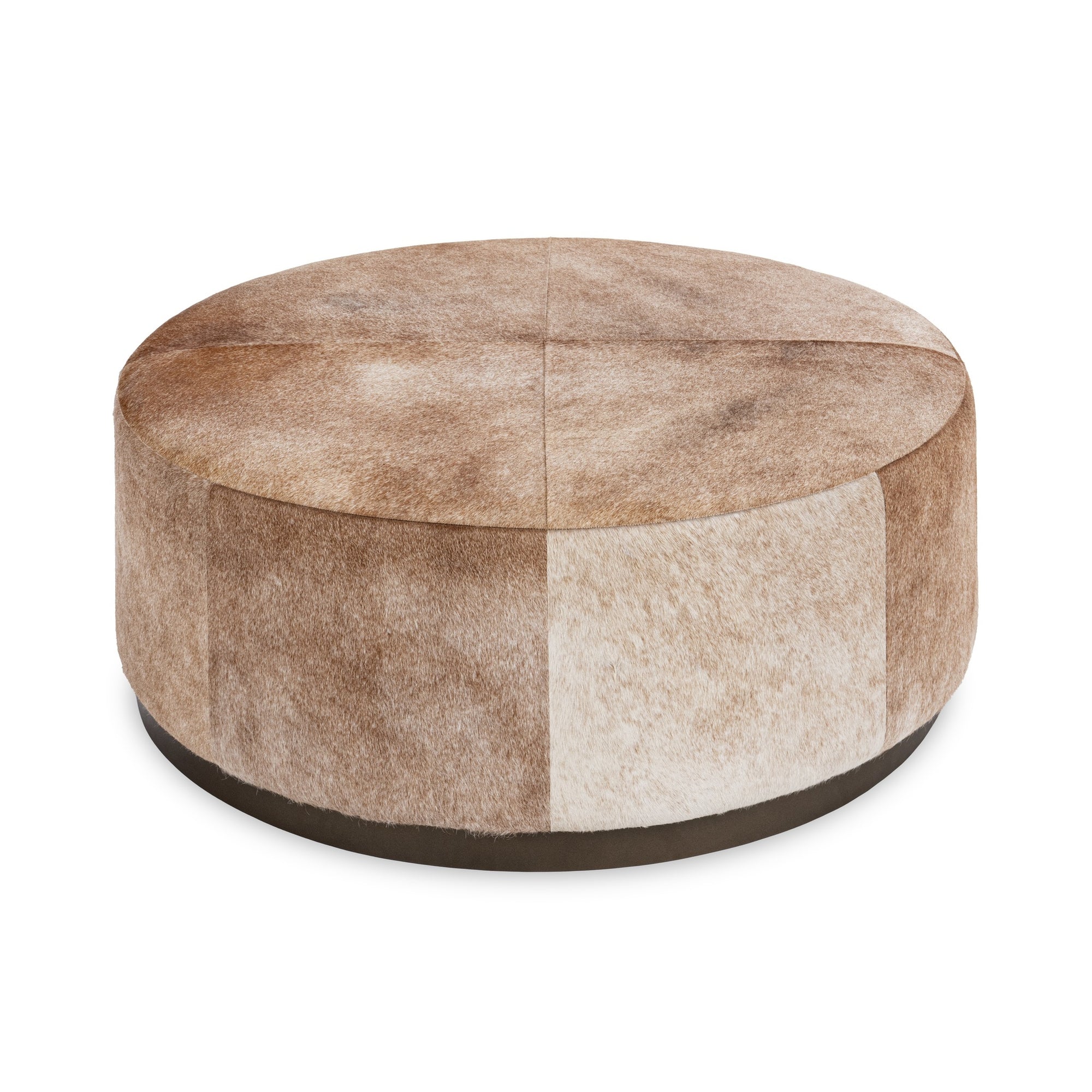 Andre Round Ottoman - Canyon Dust