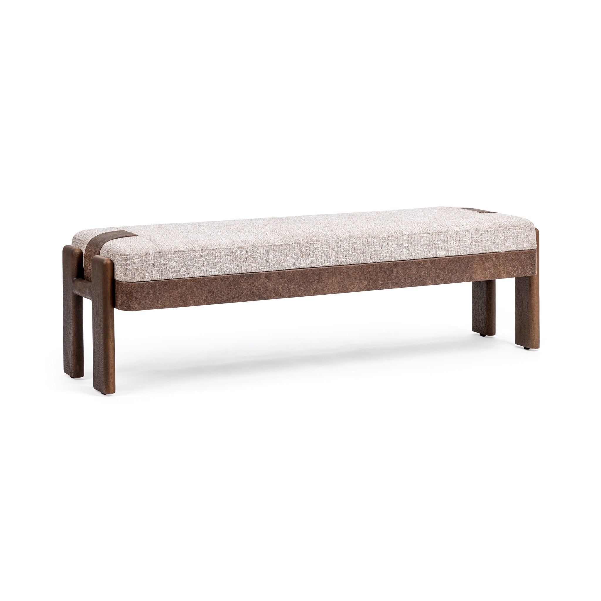 Kava Accent Bench - Cocoa Latte