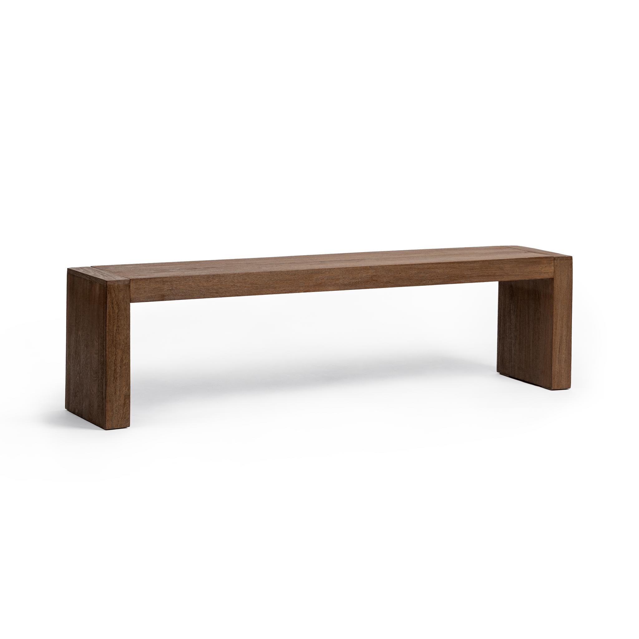 Glendale 64" Dining Bench - Toasted Chestnut
