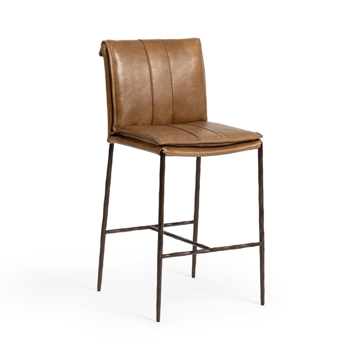 Mayer Leather Counter Stool