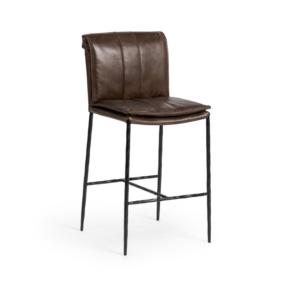 Mayer Leather Counter Stool