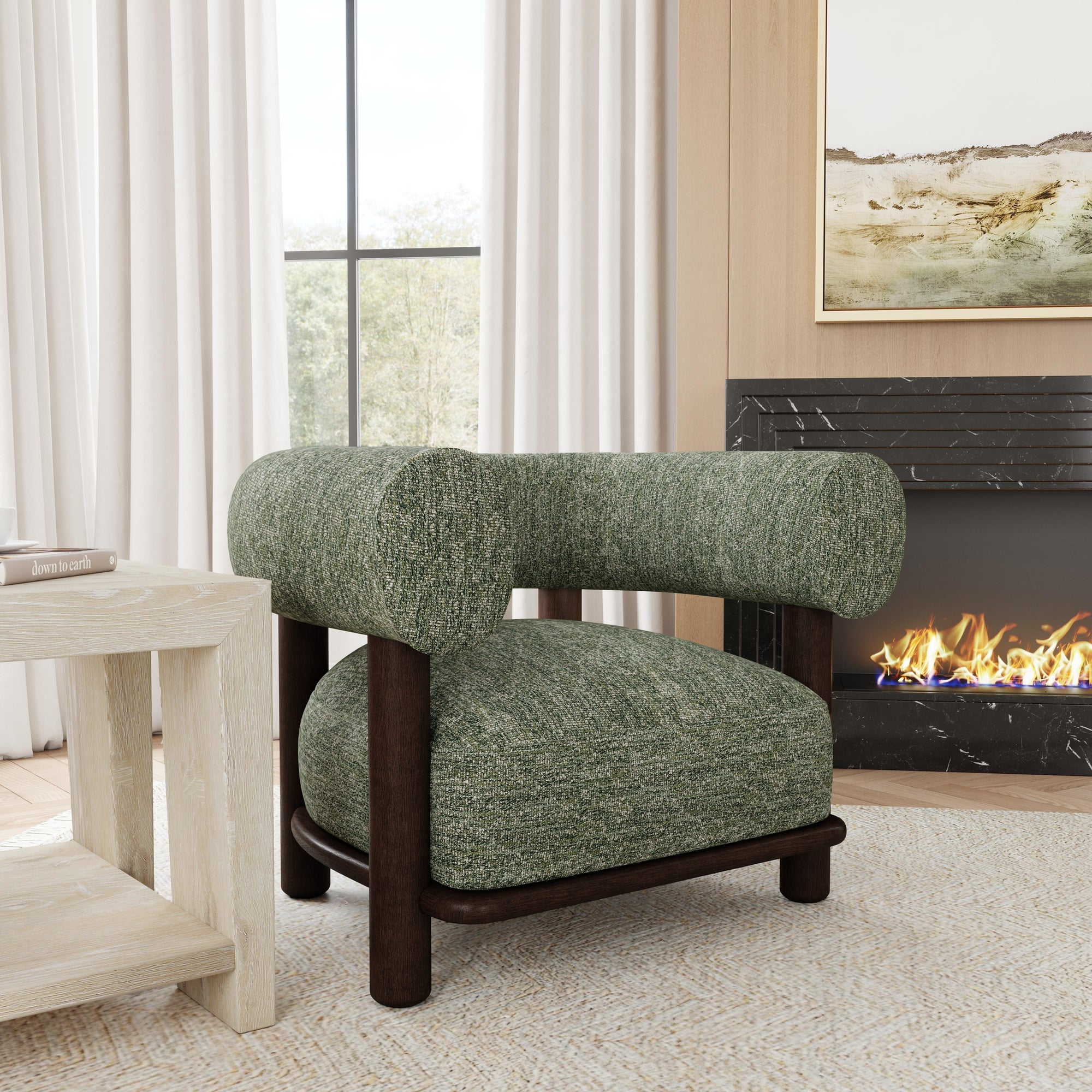 Lars Accent Chair - Green