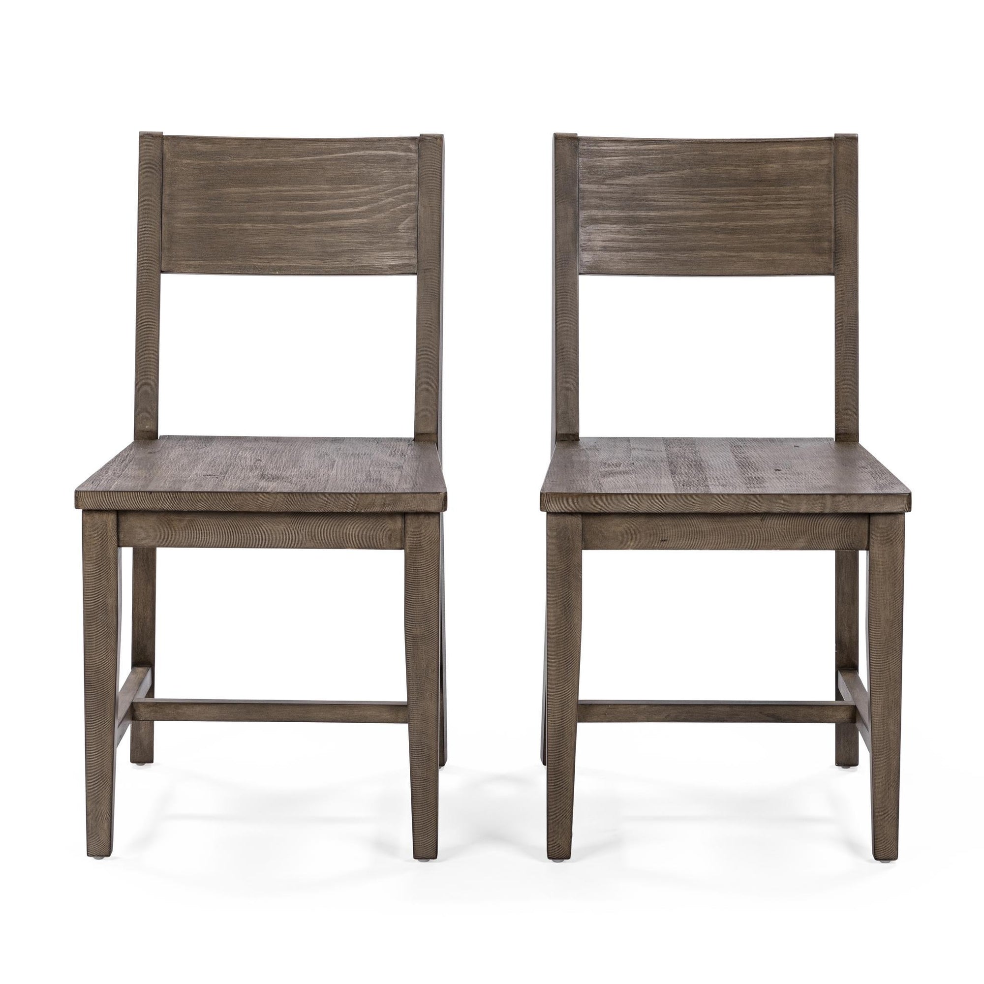 Ollie Dining Chair Set of 2 - Brown