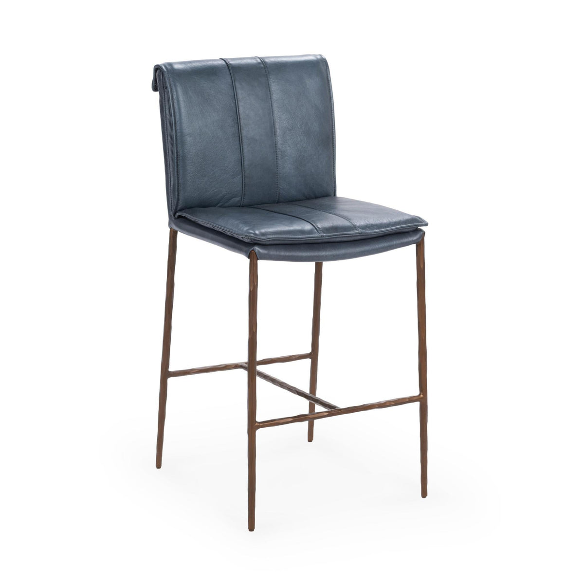 Mayer Leather Counter Stool