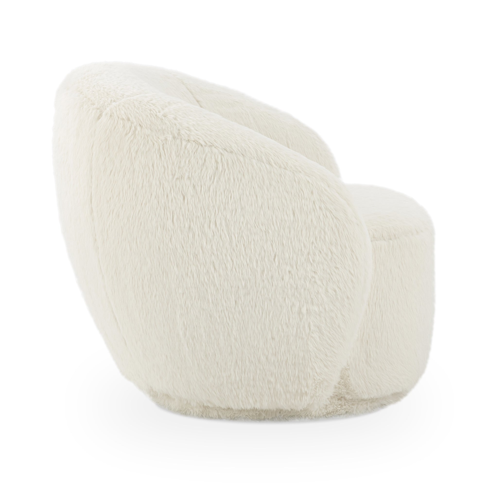 Adley Plush Swivel Accent Chair