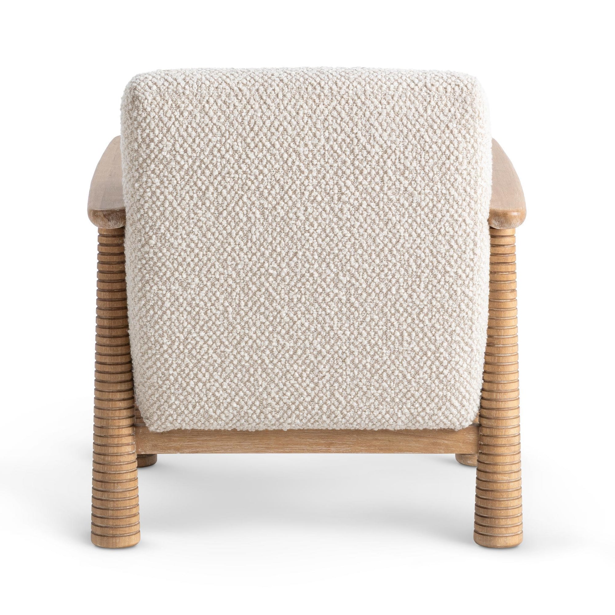 Caprice Accent Chair - Light Beige/Natural