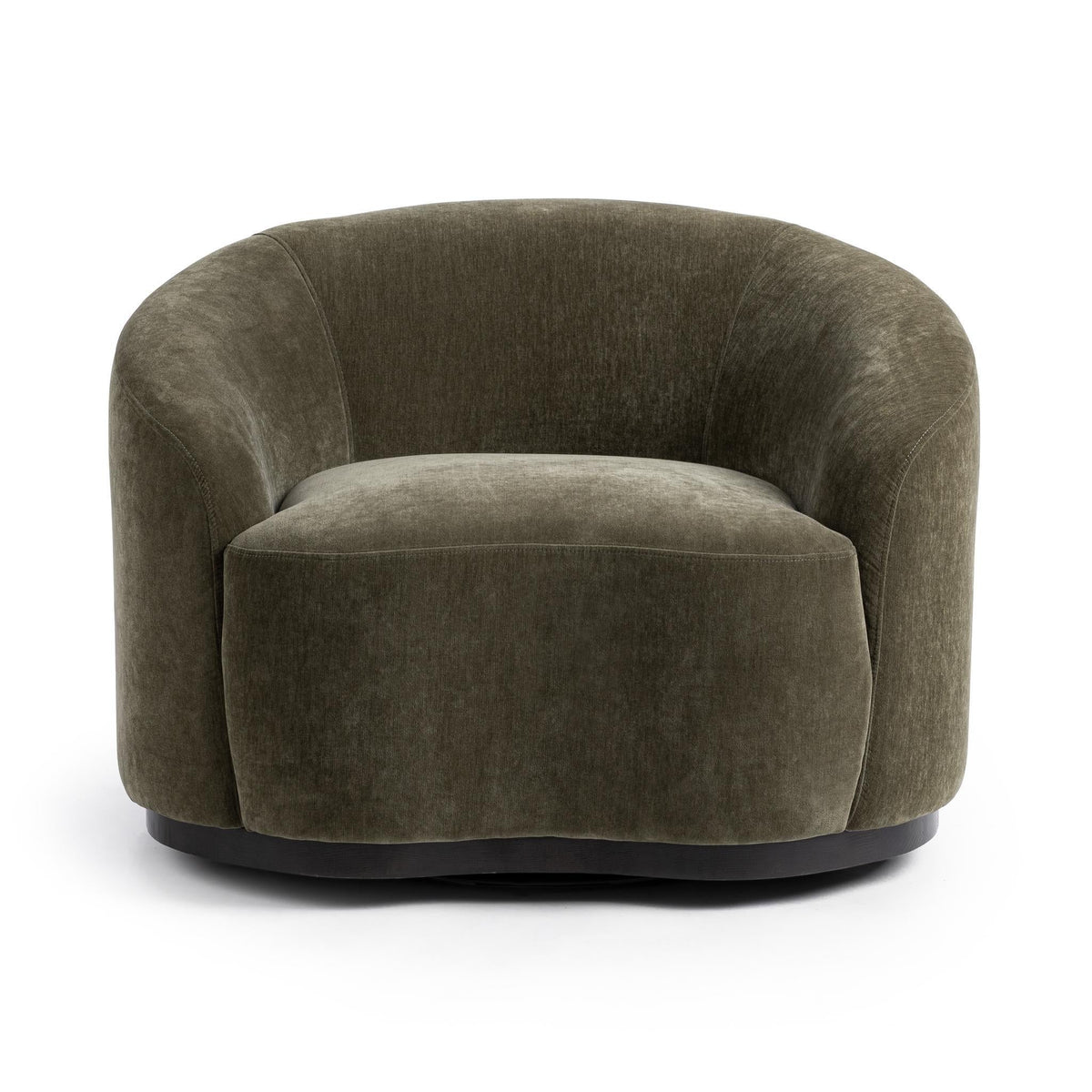 Beverly Olive Swivel Accent Chair