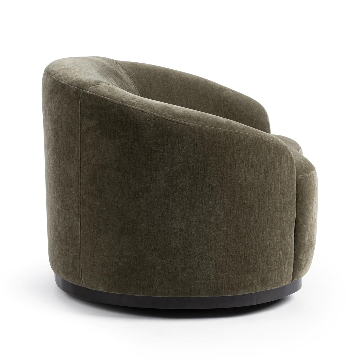 Beverly Olive Swivel Accent Chair