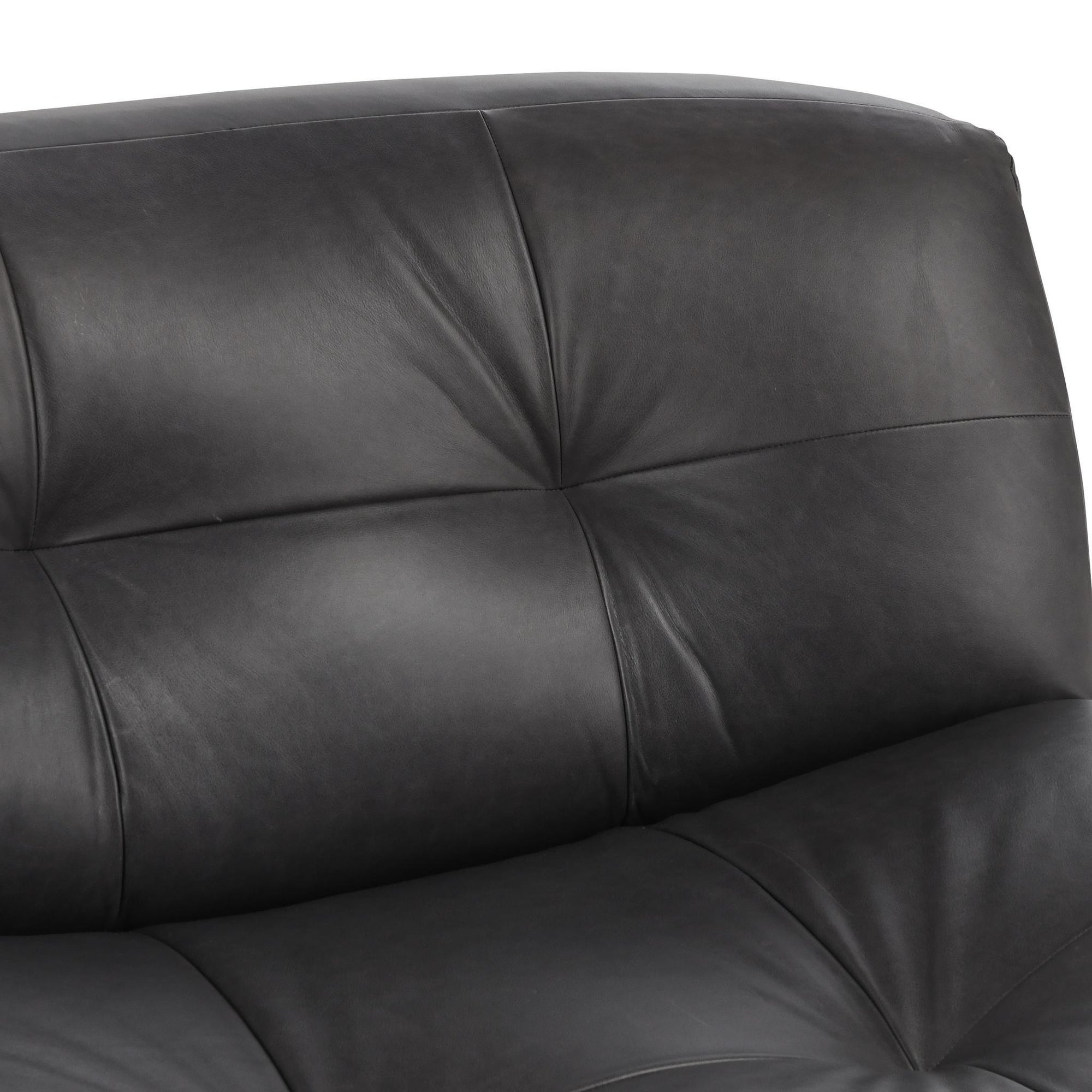 Gabriel Leather Swivel Chair