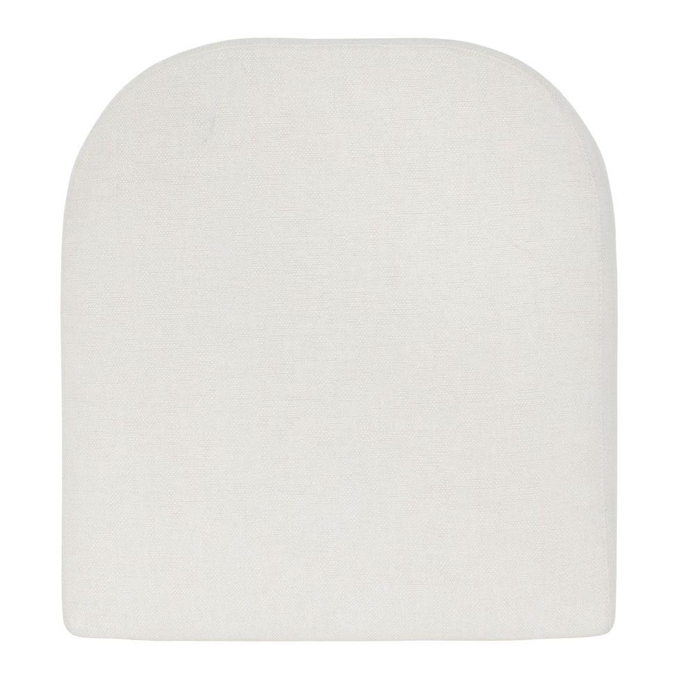Uttermost Bolster Back White Outdoor Counter Stool