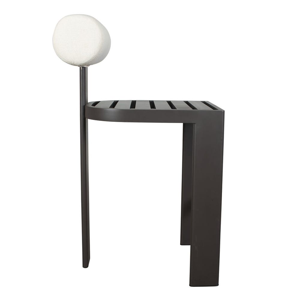 Uttermost Bolster Back Outdoor Bar Stool