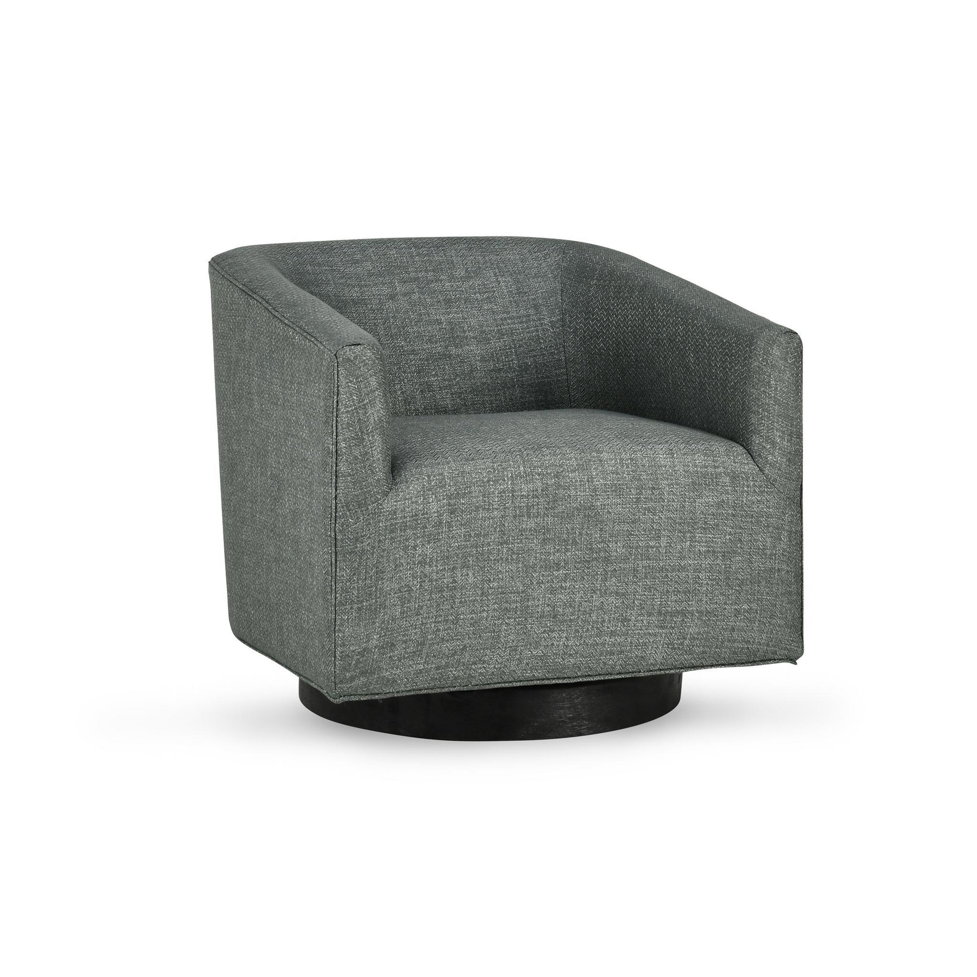 Leonard Swivel Chair - Dark Gray