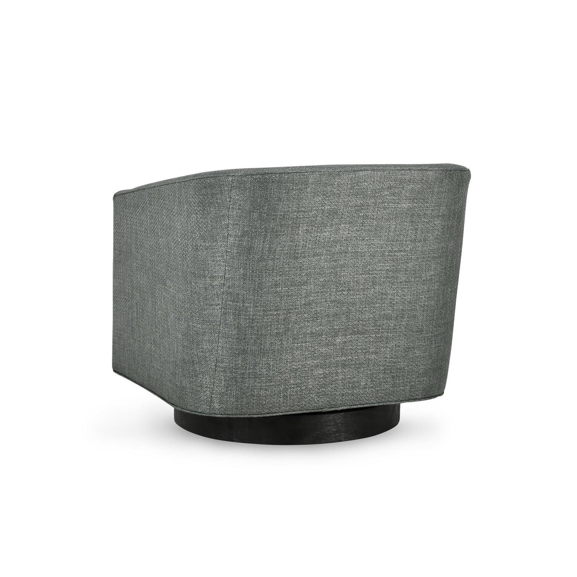 Leonard Swivel Chair - Dark Gray