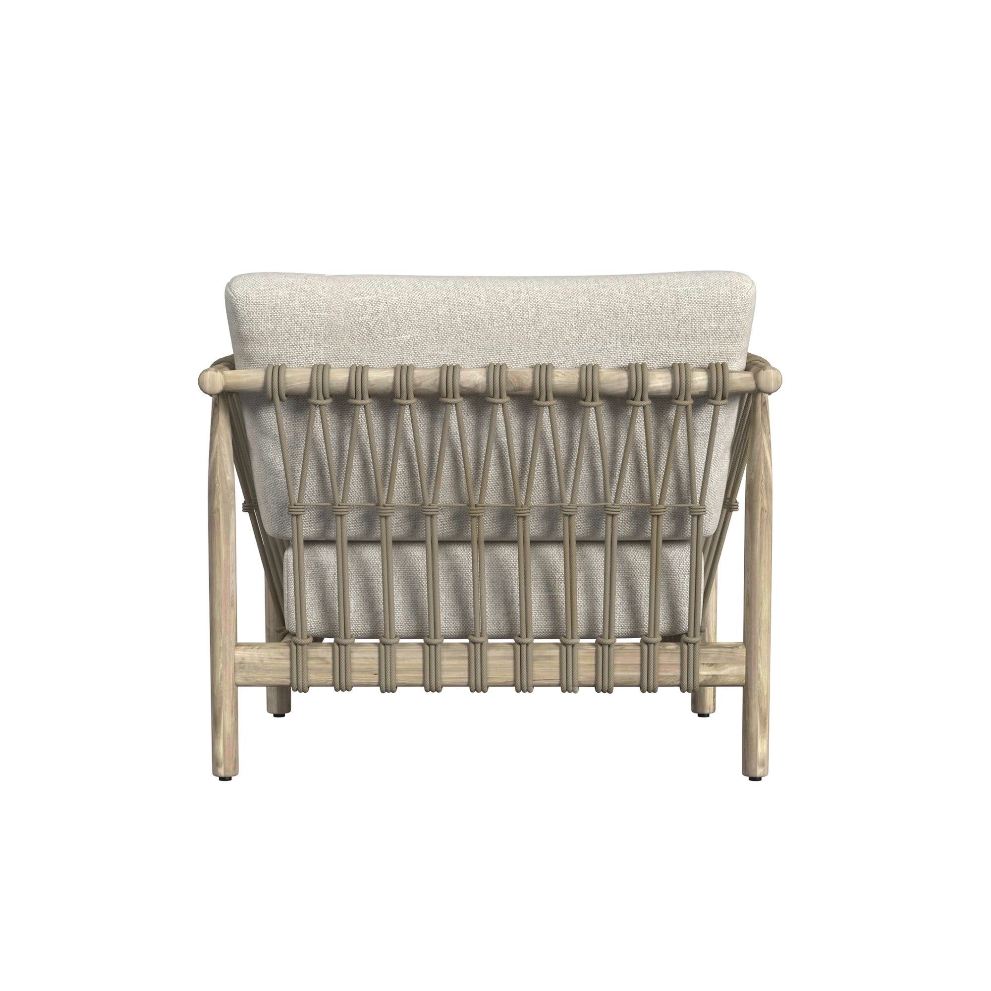Leo Outdoor Accent Chair - Taupe