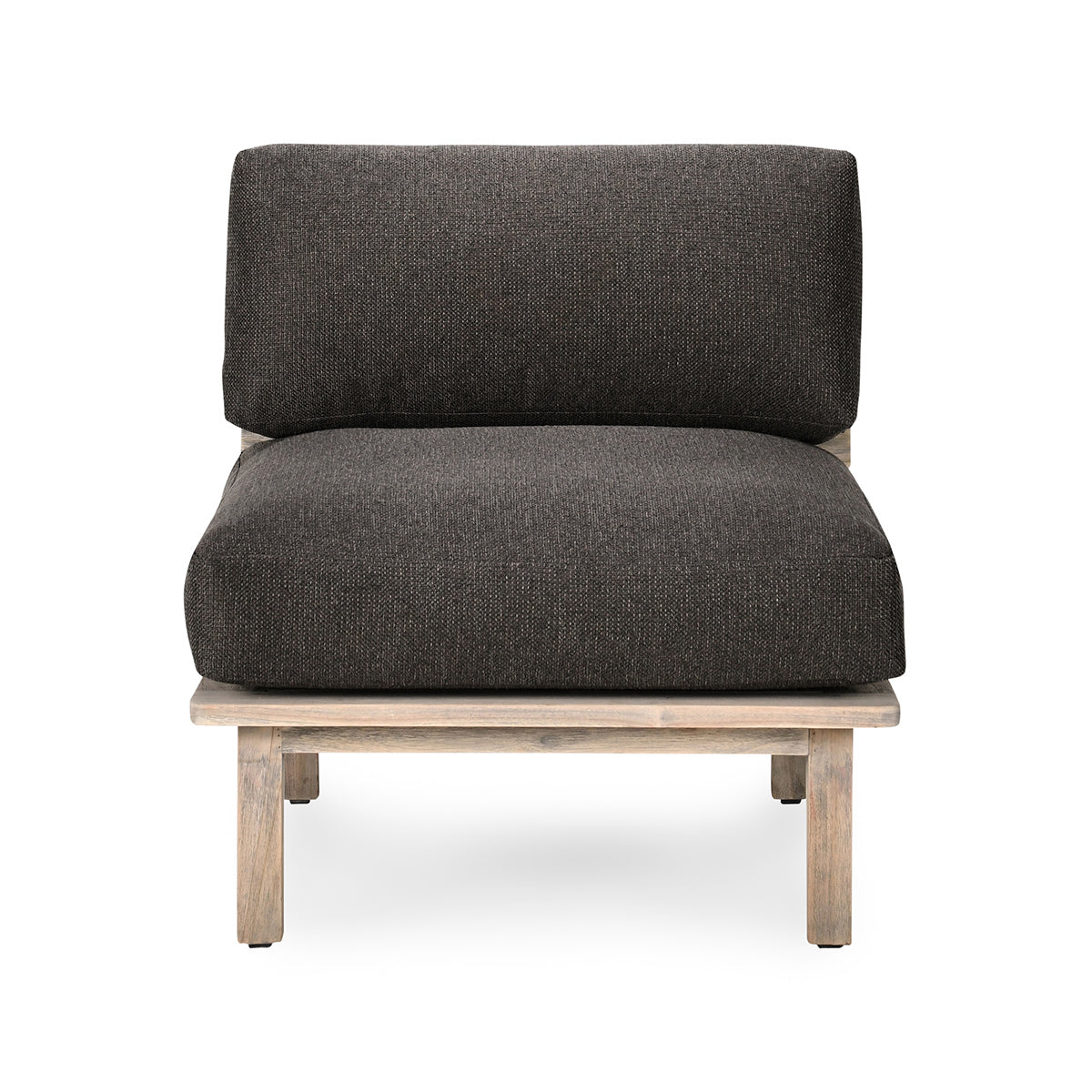 Podium Outdoor Accent Chair - Dark Gray