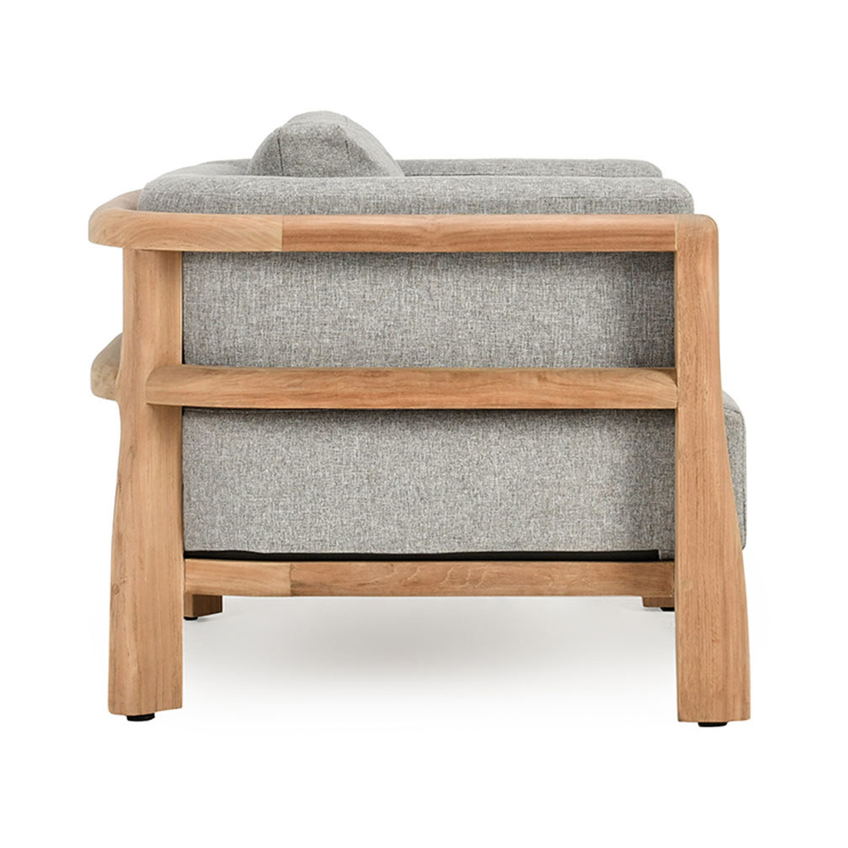 Aston Outdoor Accent Chair - Natural/Gray