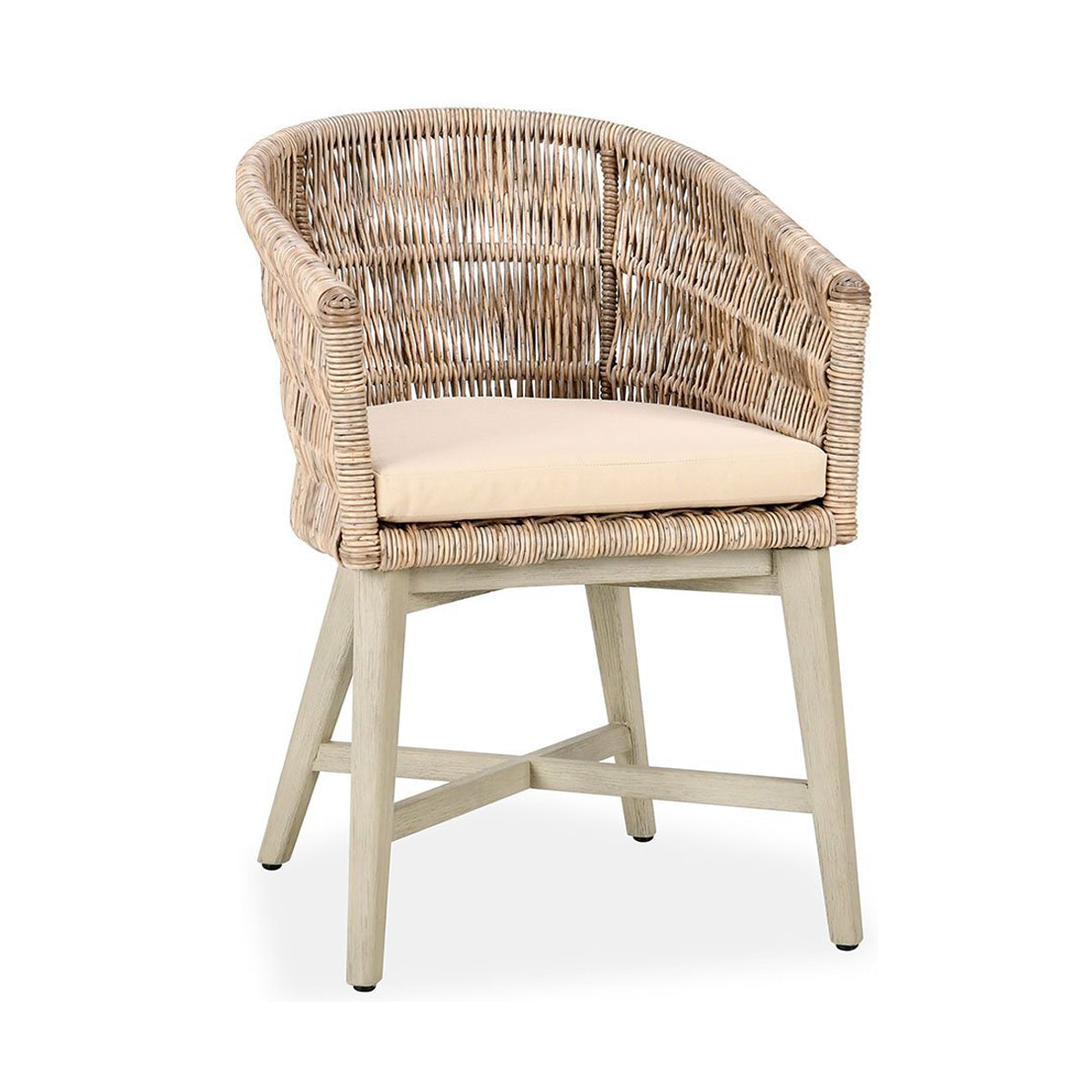 Collins Outdoor Dining Chair - Natural with Sand