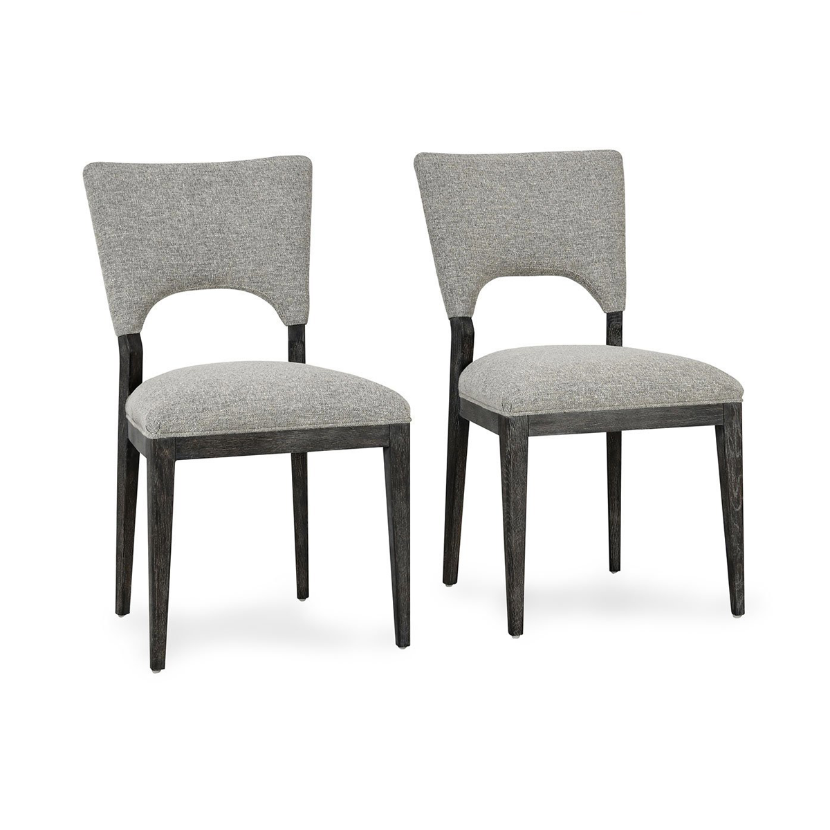 Mitchel Upholstered Dining Chair Set of 2 - Gray