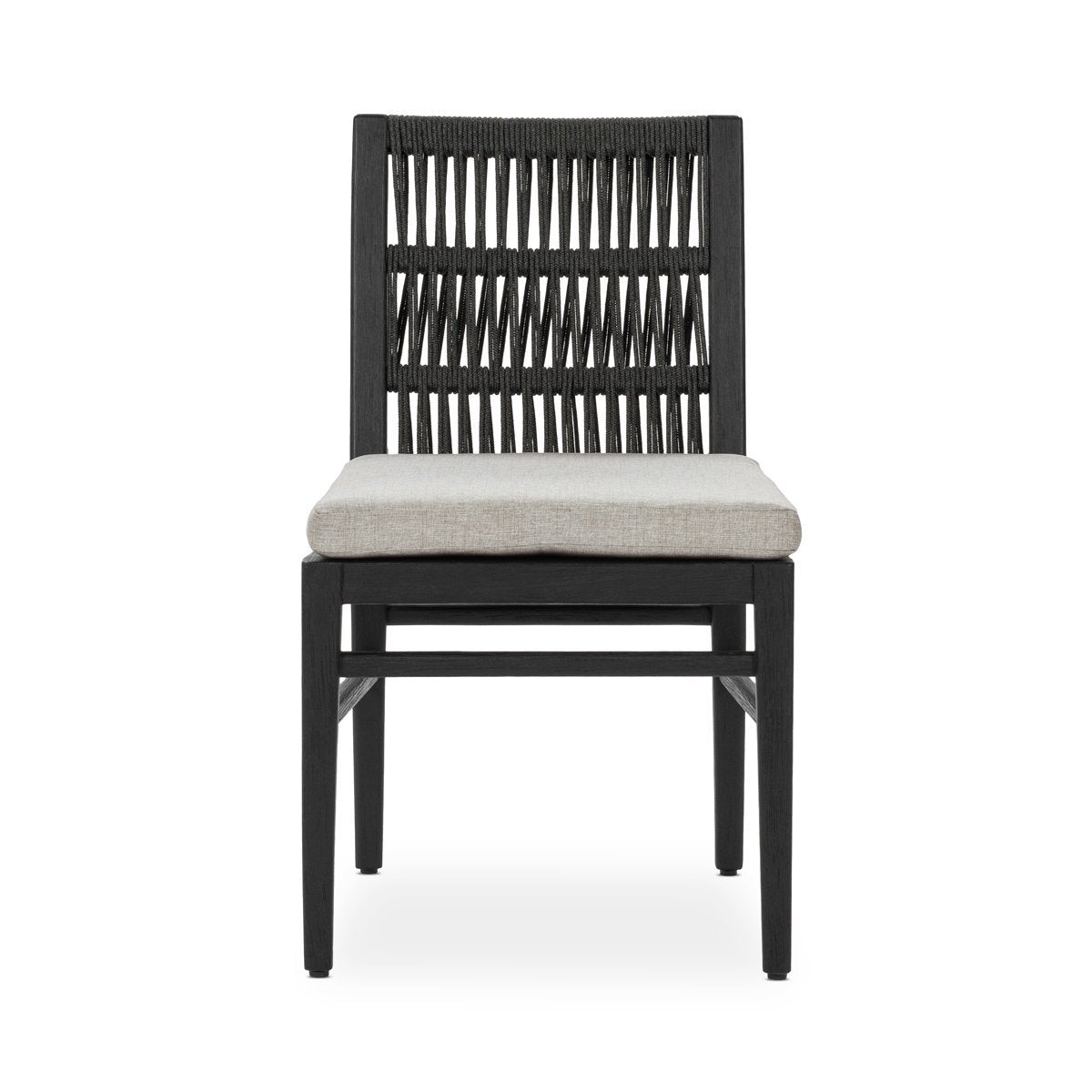 Westville Outdoor Dining Chair Set of 2 - Black