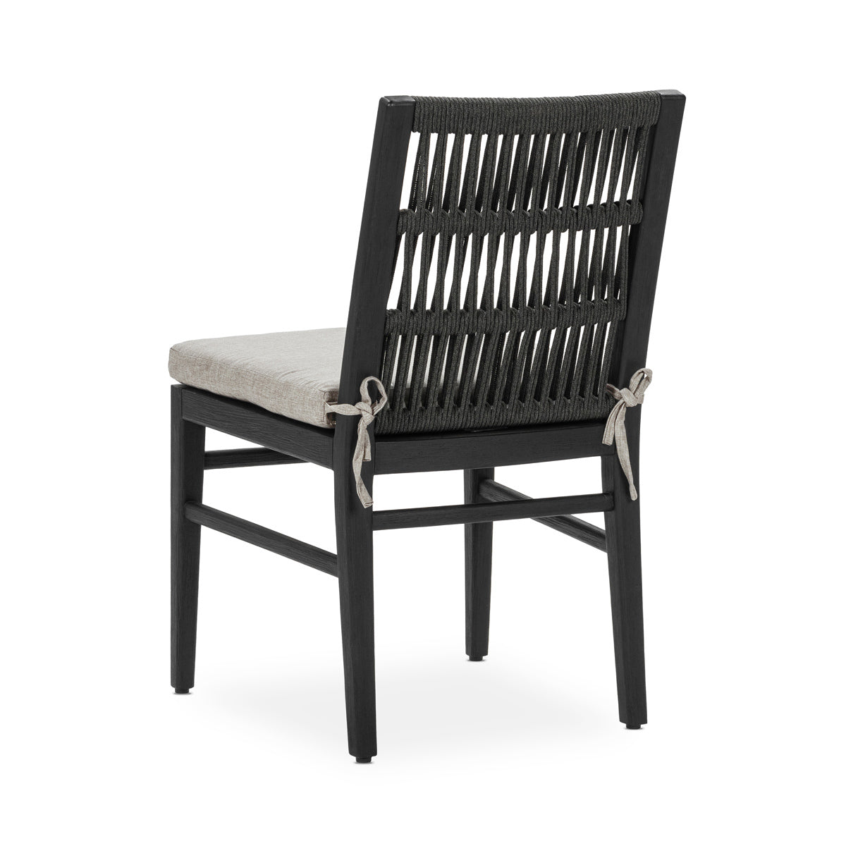 Westville Outdoor Dining Chair Set of 2 - Black