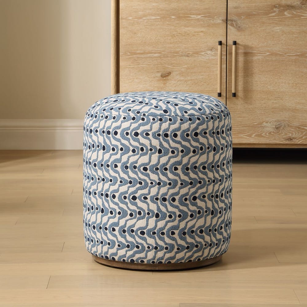 Uttermost Cas Fabric Ottoman