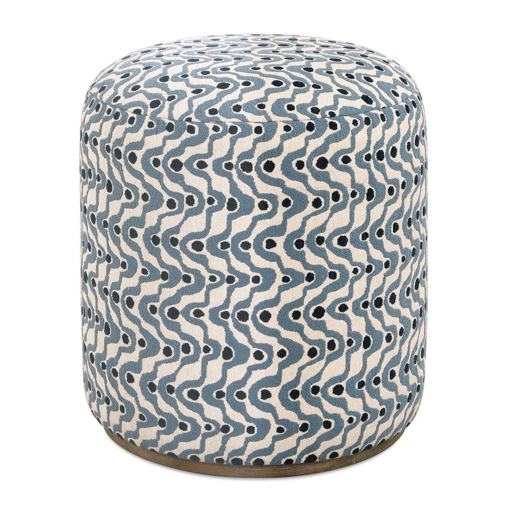 Uttermost Cas Fabric Ottoman