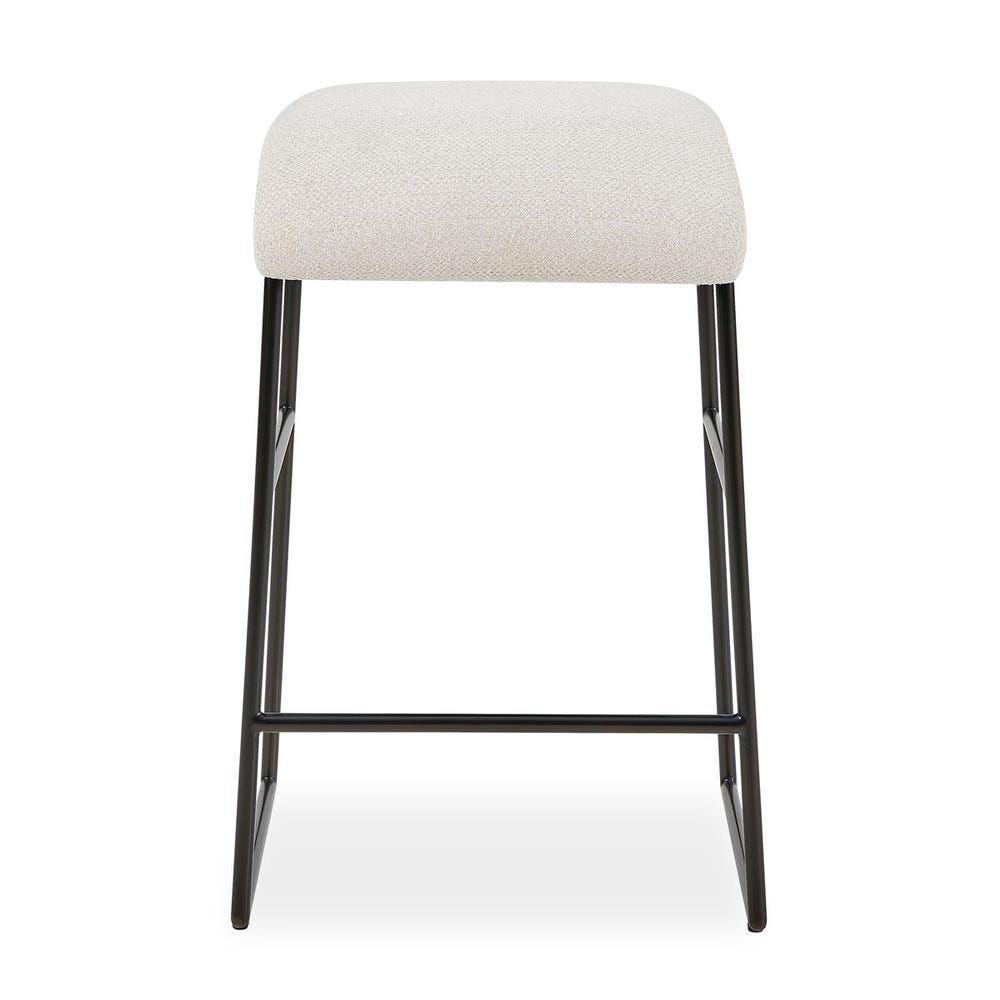 Uttermost Arcane Ecru Counter Stool