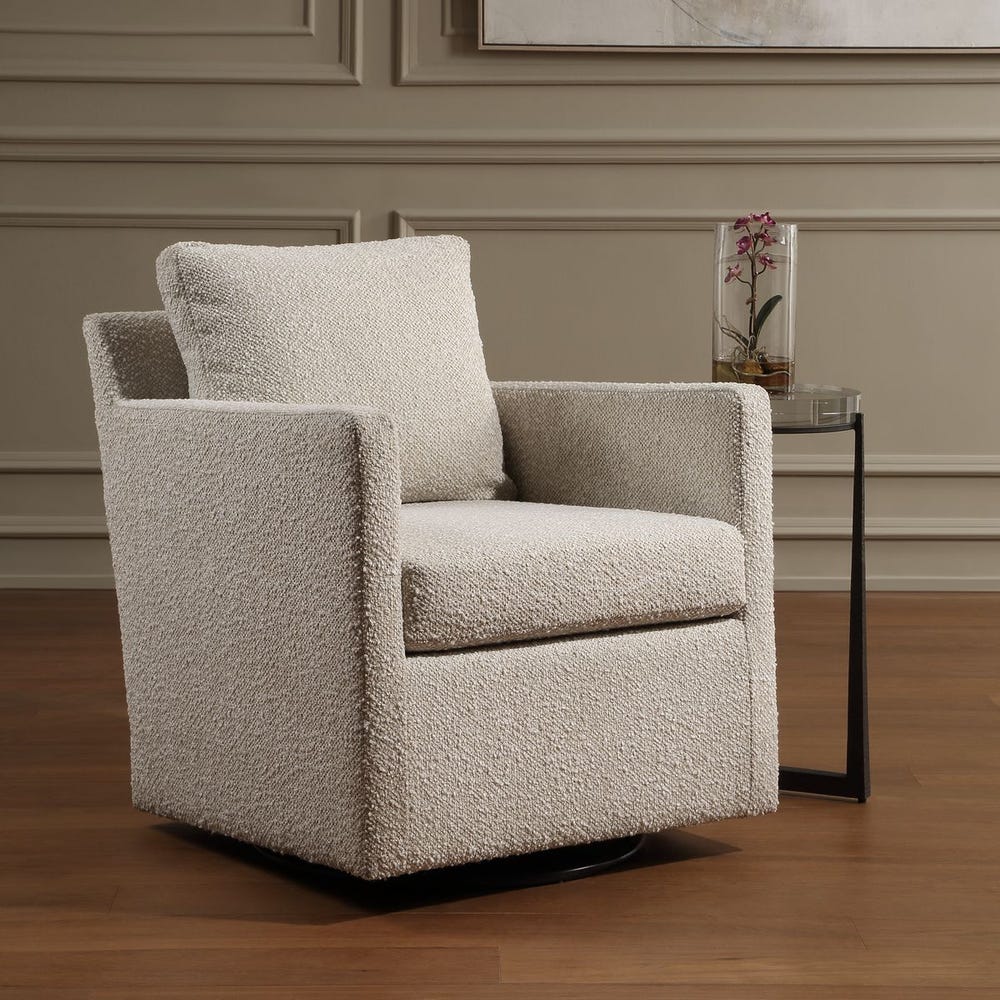 Uttermost Tisdell Swivel Chair