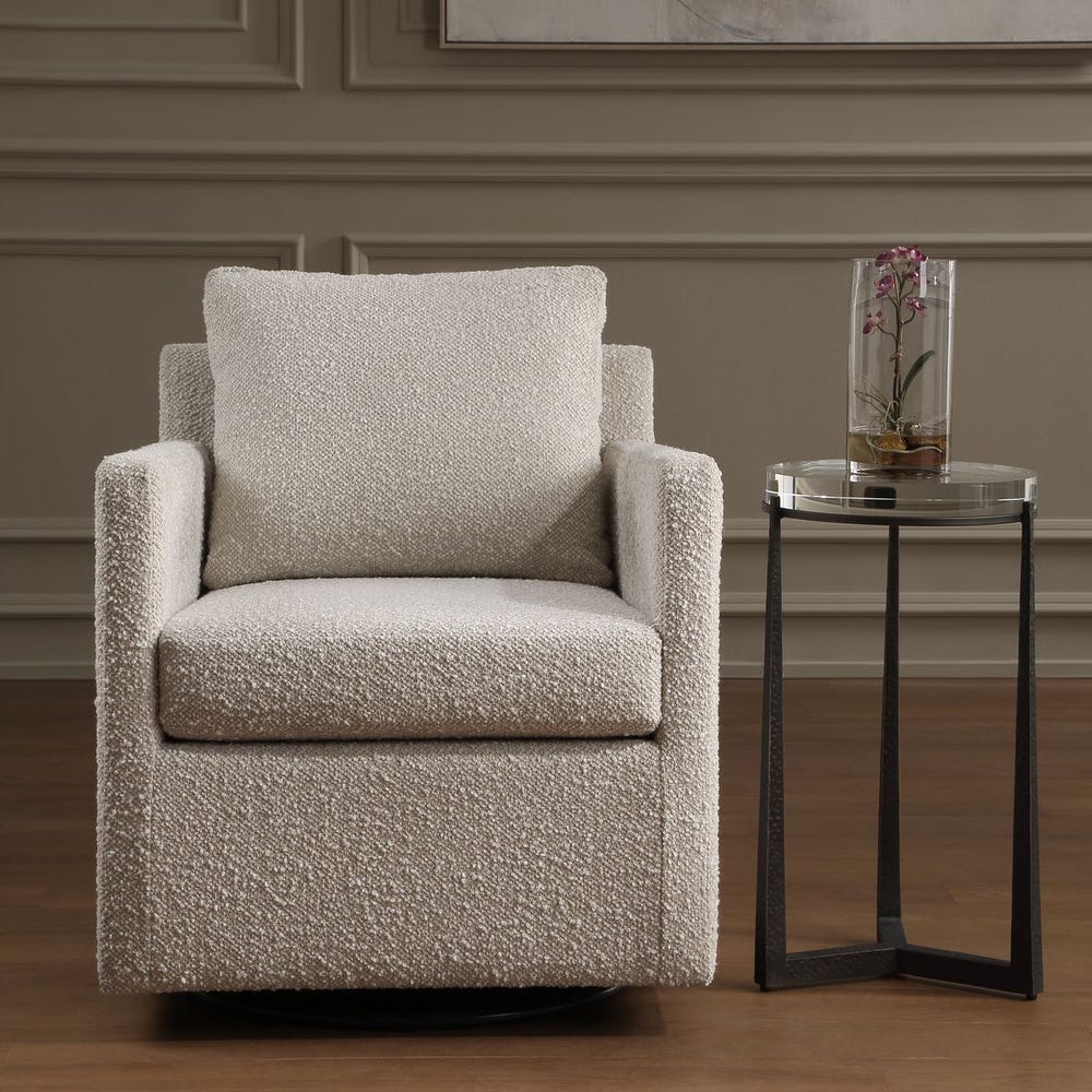Uttermost Tisdell Swivel Chair