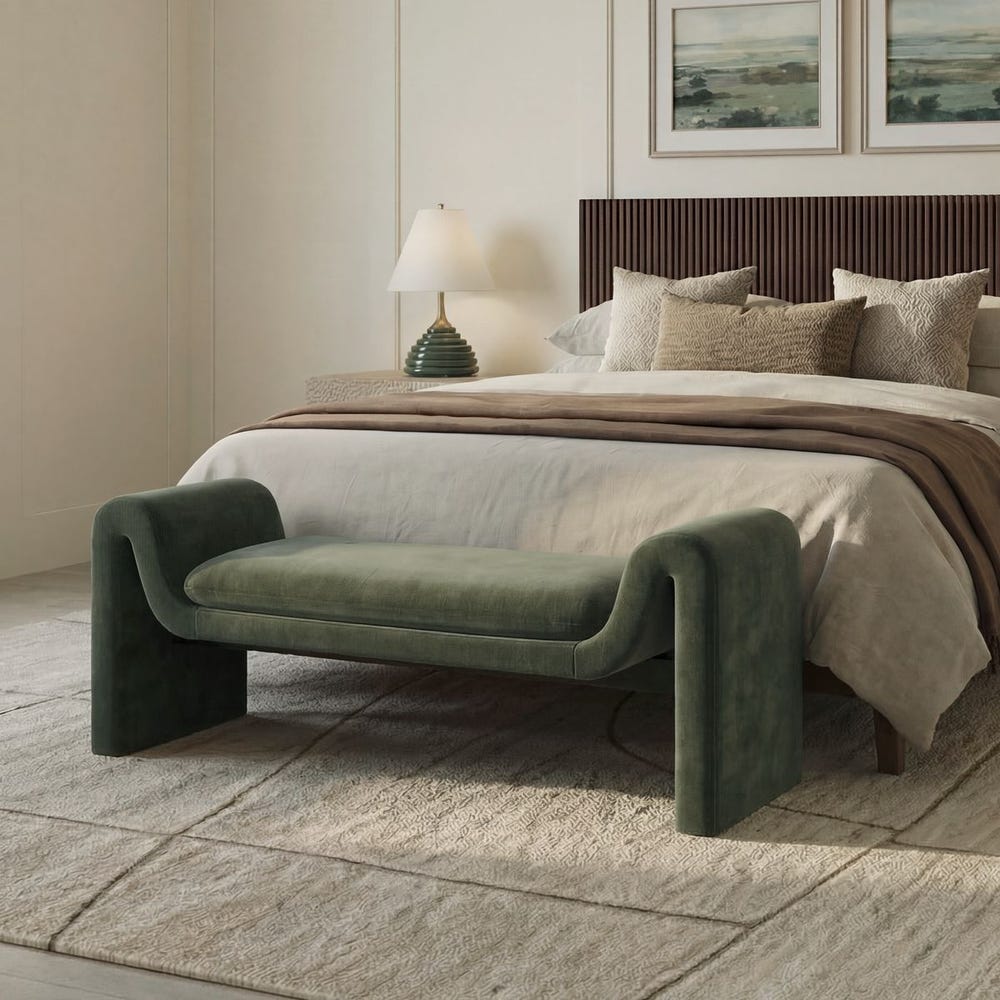 Uttermost Manson Modern Bench