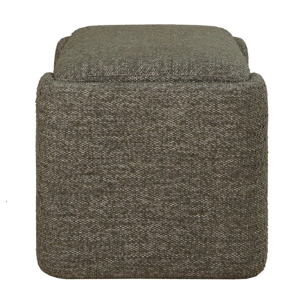 Uttermost Angus Green Boucle Small Bench