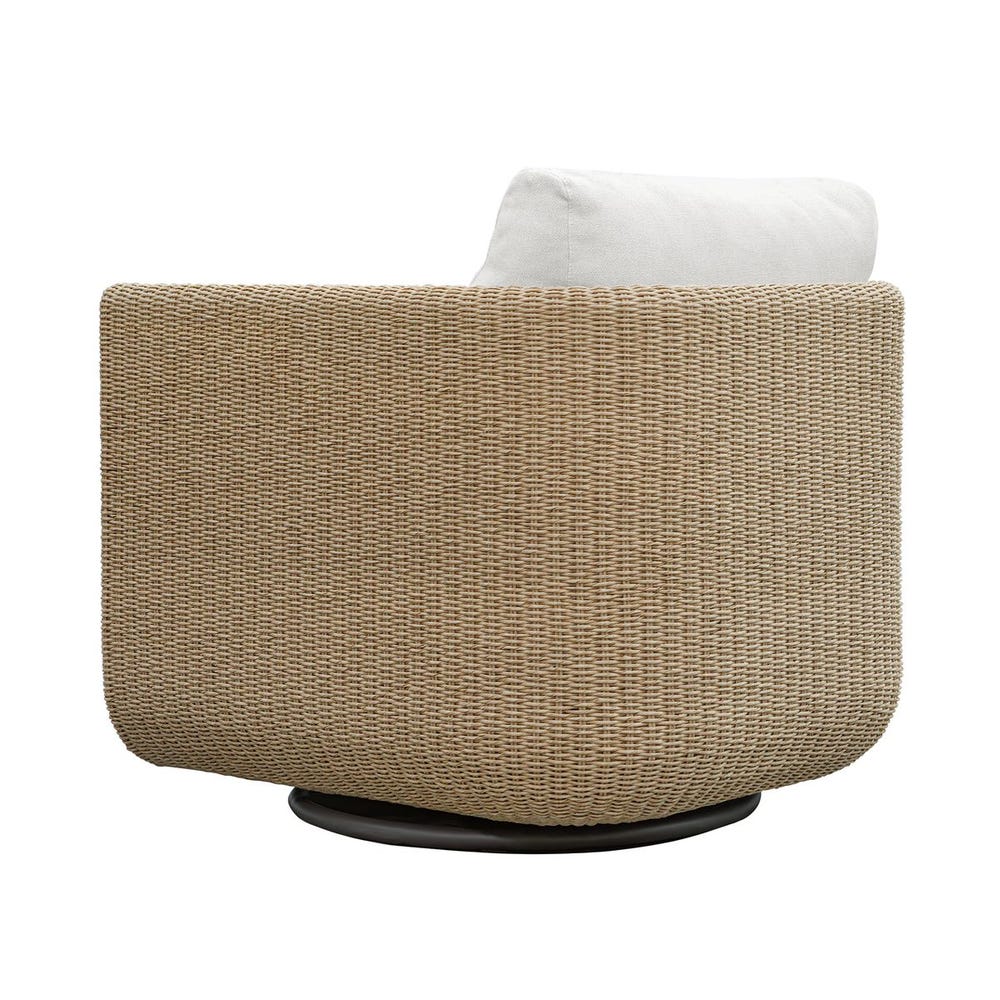 Uttermost Santorini Outdoor Swivel Lounge Chair