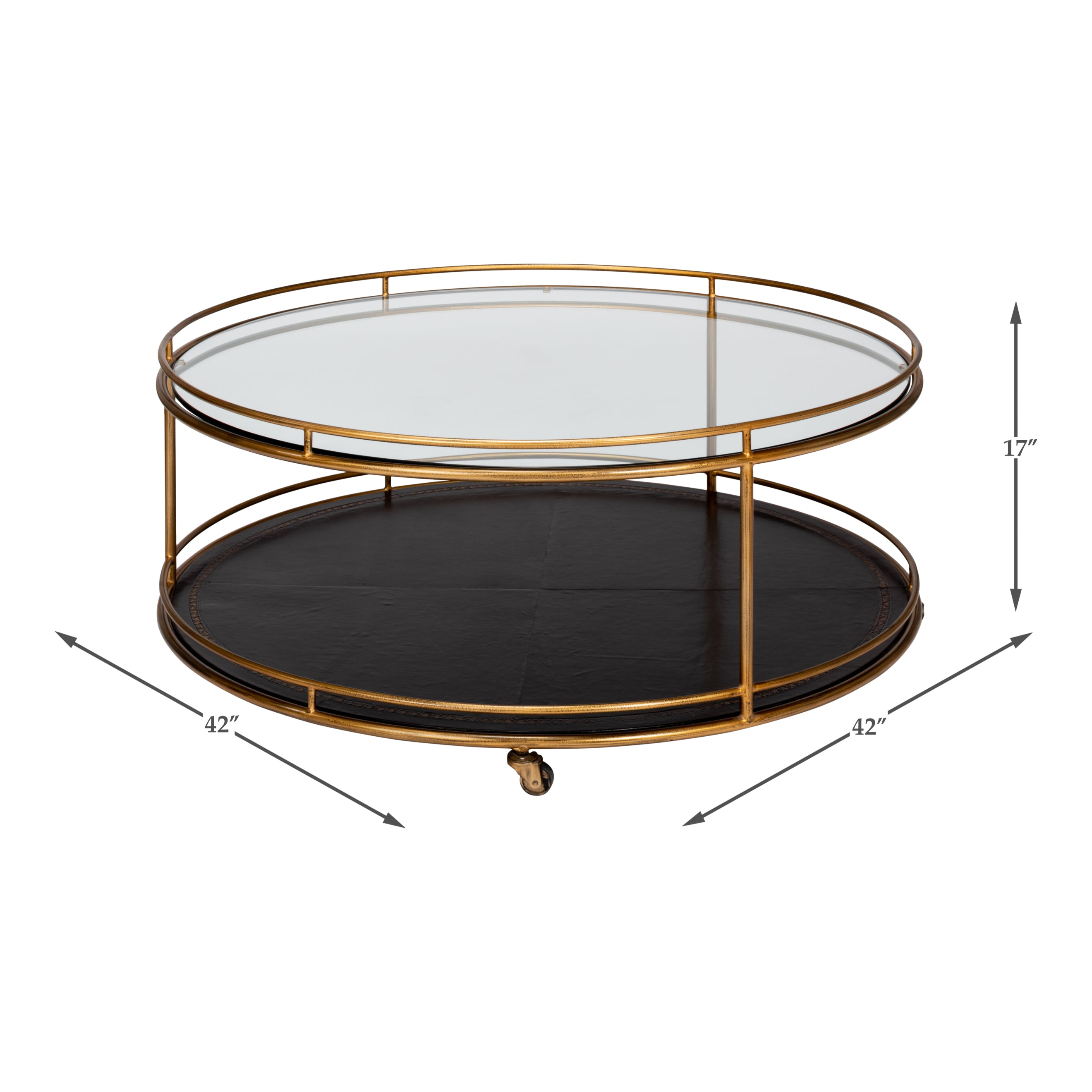 Trolley Round Cocktail Table