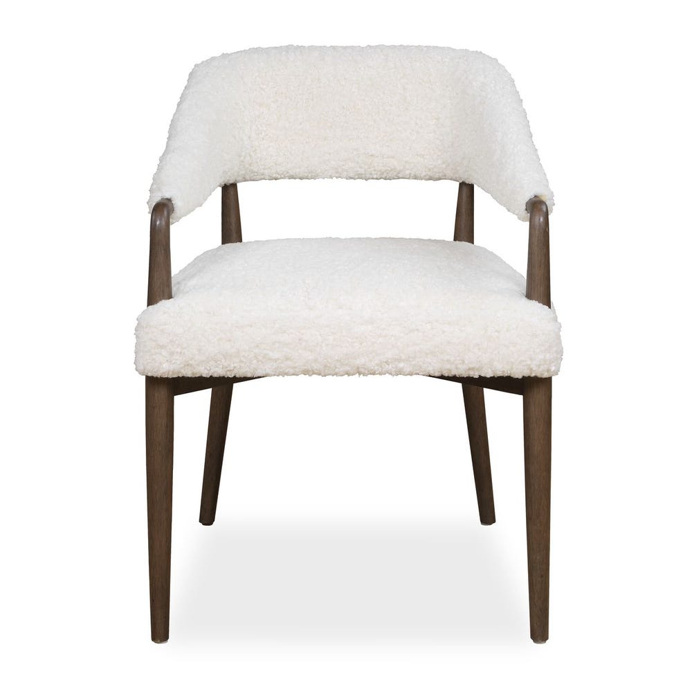 Uttermost Austell Shearling Dining Chair