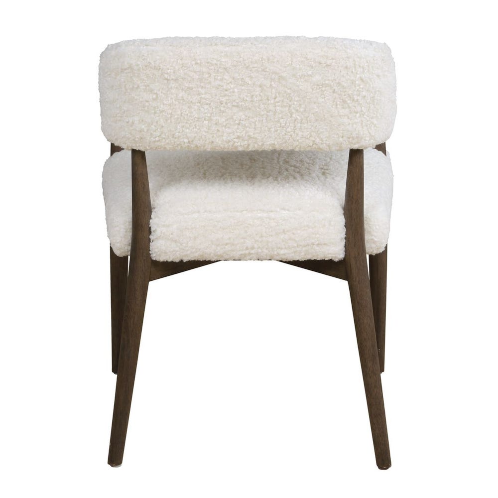 Uttermost Austell Shearling Dining Chair