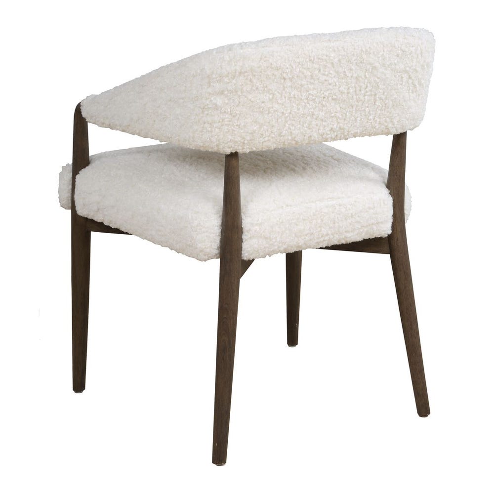 Uttermost Austell Shearling Dining Chair